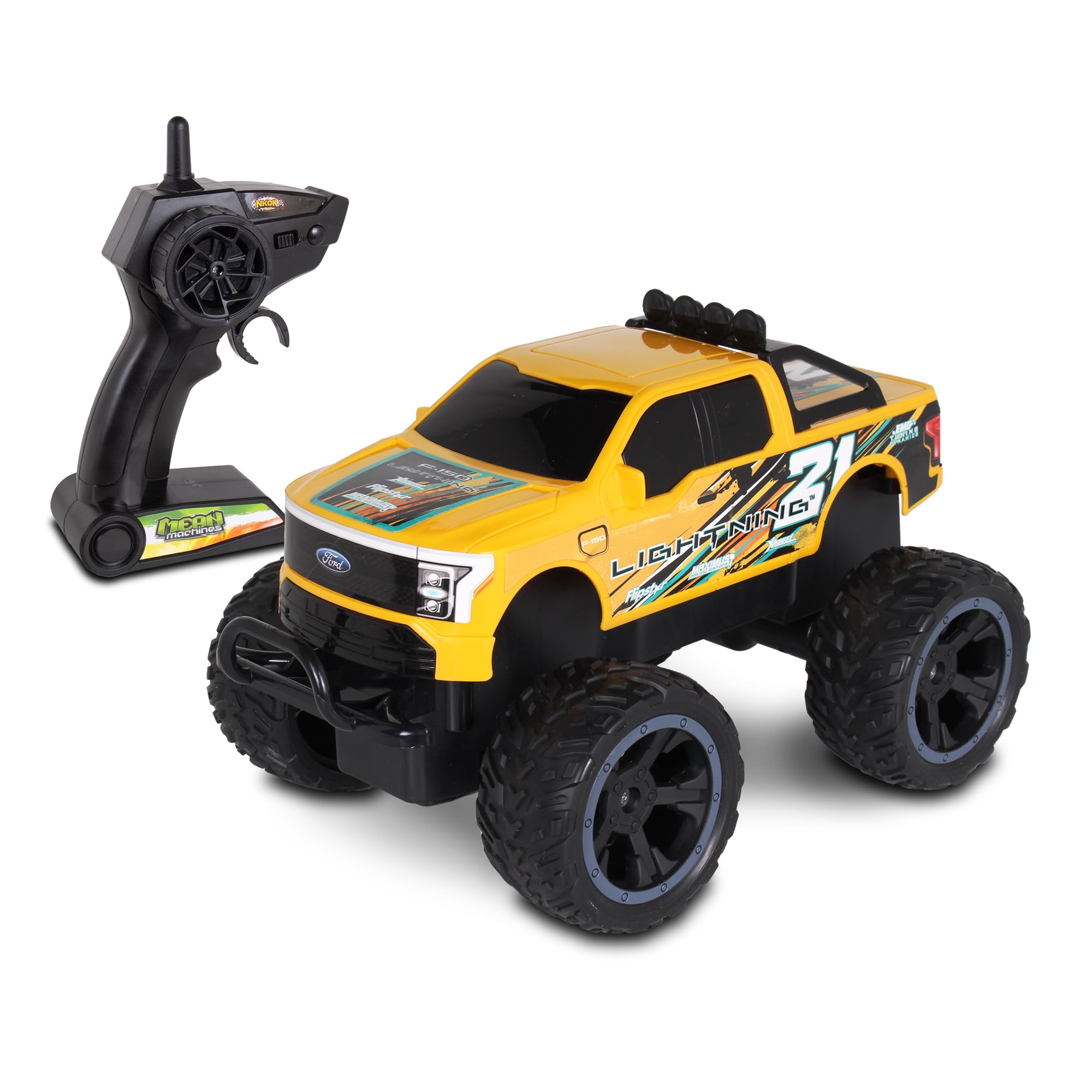 Rc Monster Truck Nkok Ford F-150 Lightning, Tracción Trasera - Venta Internacional.