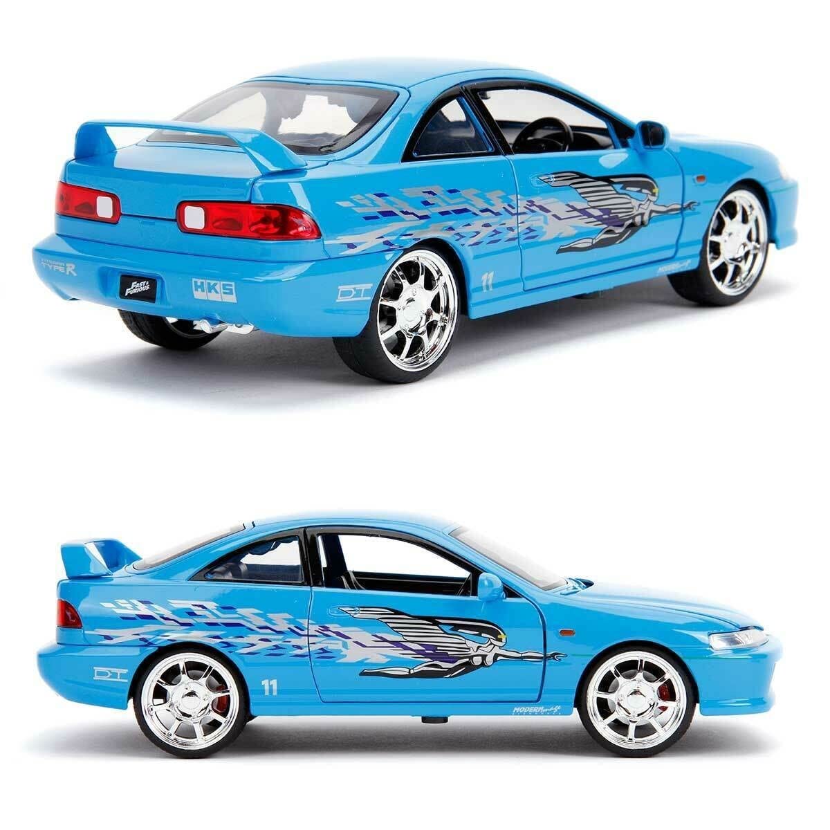 Foto 4 | Coche Fundido A Presión Jada Toys Fast & Furious 1:24 Acura Integra De Mia - Venta Internacional.