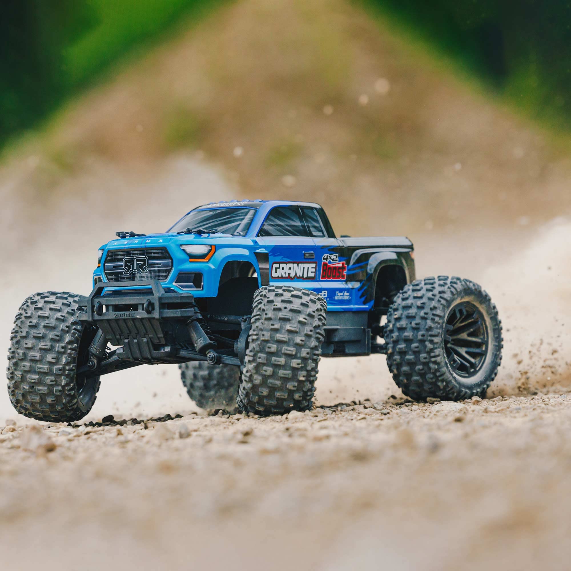 Foto 5 pulgar | Camión Rc Arrma Granite 4x2 Boost Mega 550 1/10 Rtr Azul - Venta Internacional.