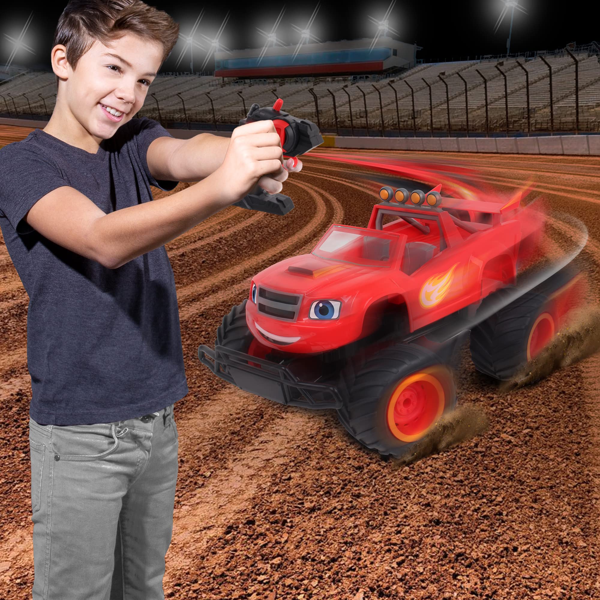 Foto 4 | Monster Truck Todoterreno Con Control Remoto Nkok Blaze Blaze - Venta Internacional.