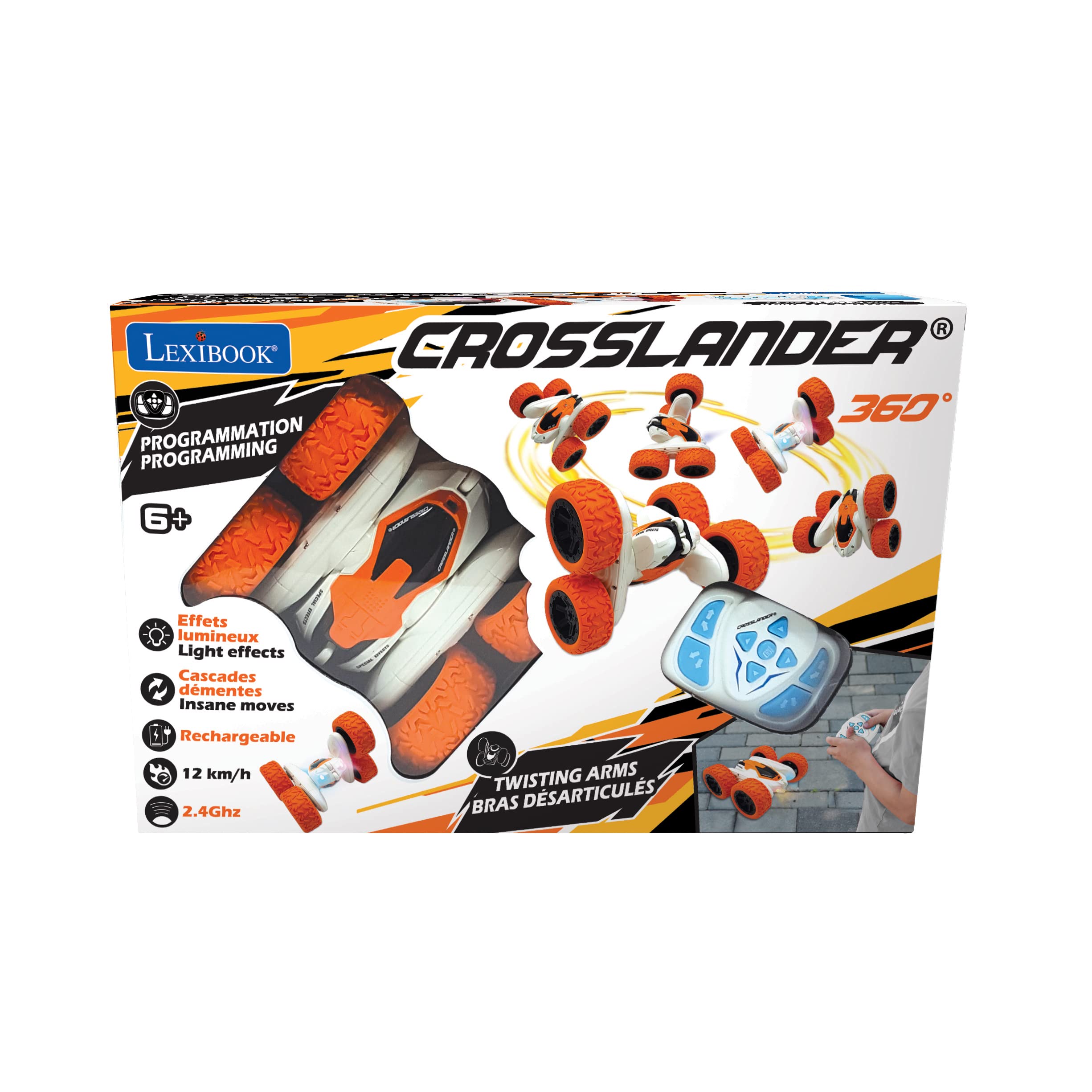 Foto 5 pulgar | Terrain Car Lexibook Crosslander Luminous Con Control Remoto De Muñeca - Venta Internacional.