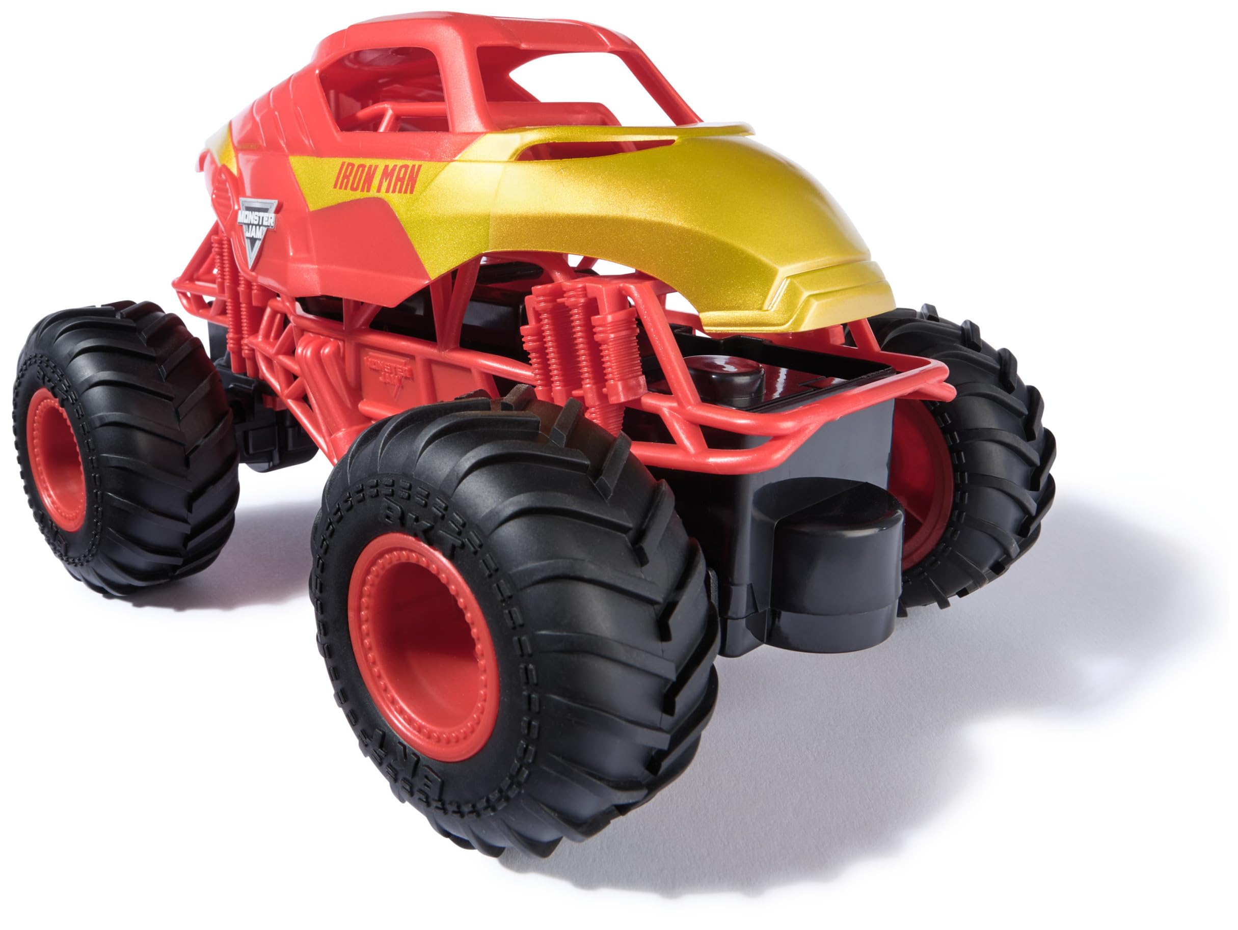 Foto 5 pulgar | Rc Monster Truck Monster Jam Marvel Iron Man A Escala 1:24 - Venta Internacional.