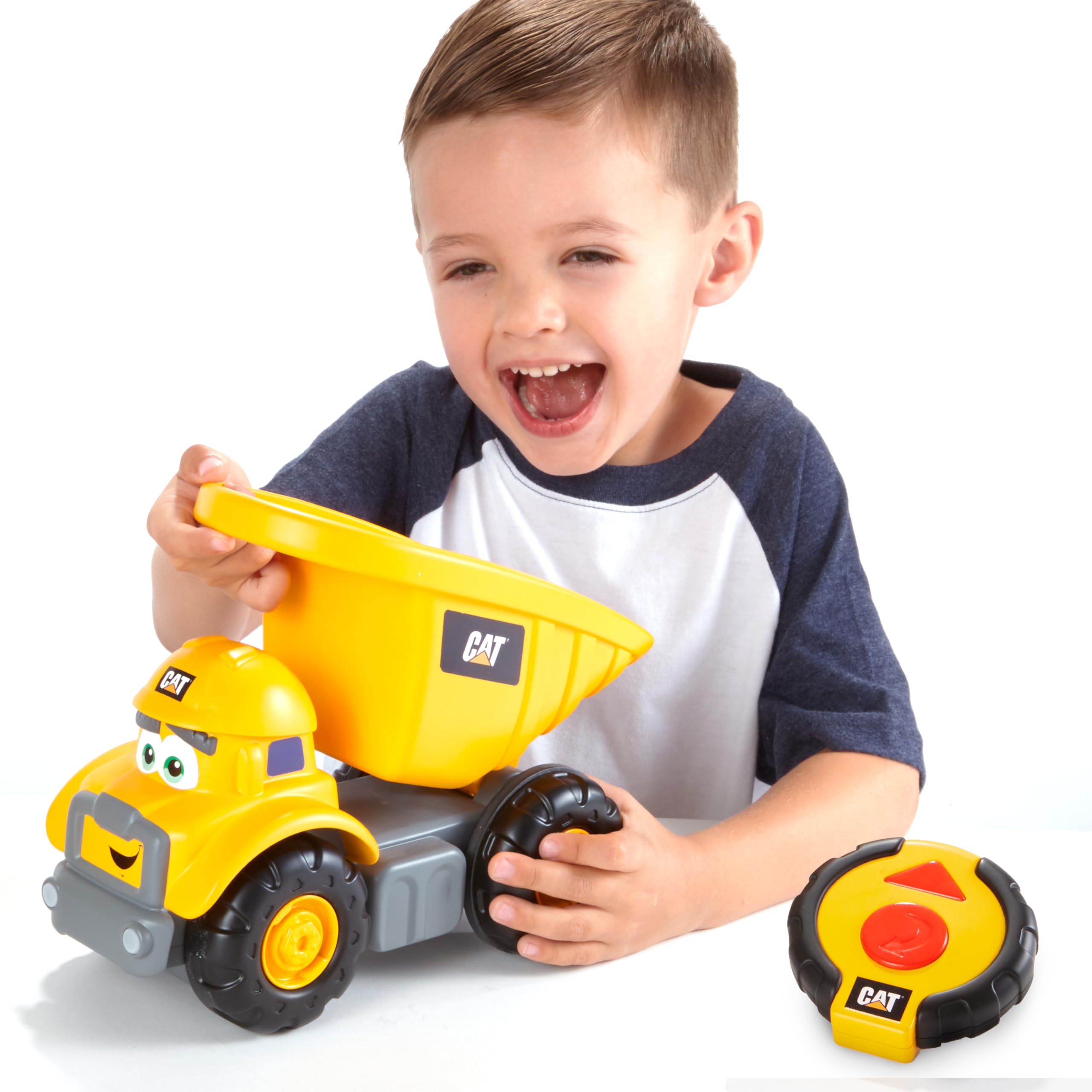 Foto 4 pulgar | Juguete De Construcción Cat Junior Crew Lil' Movers Rc Truck + Dump - Venta Internacional.