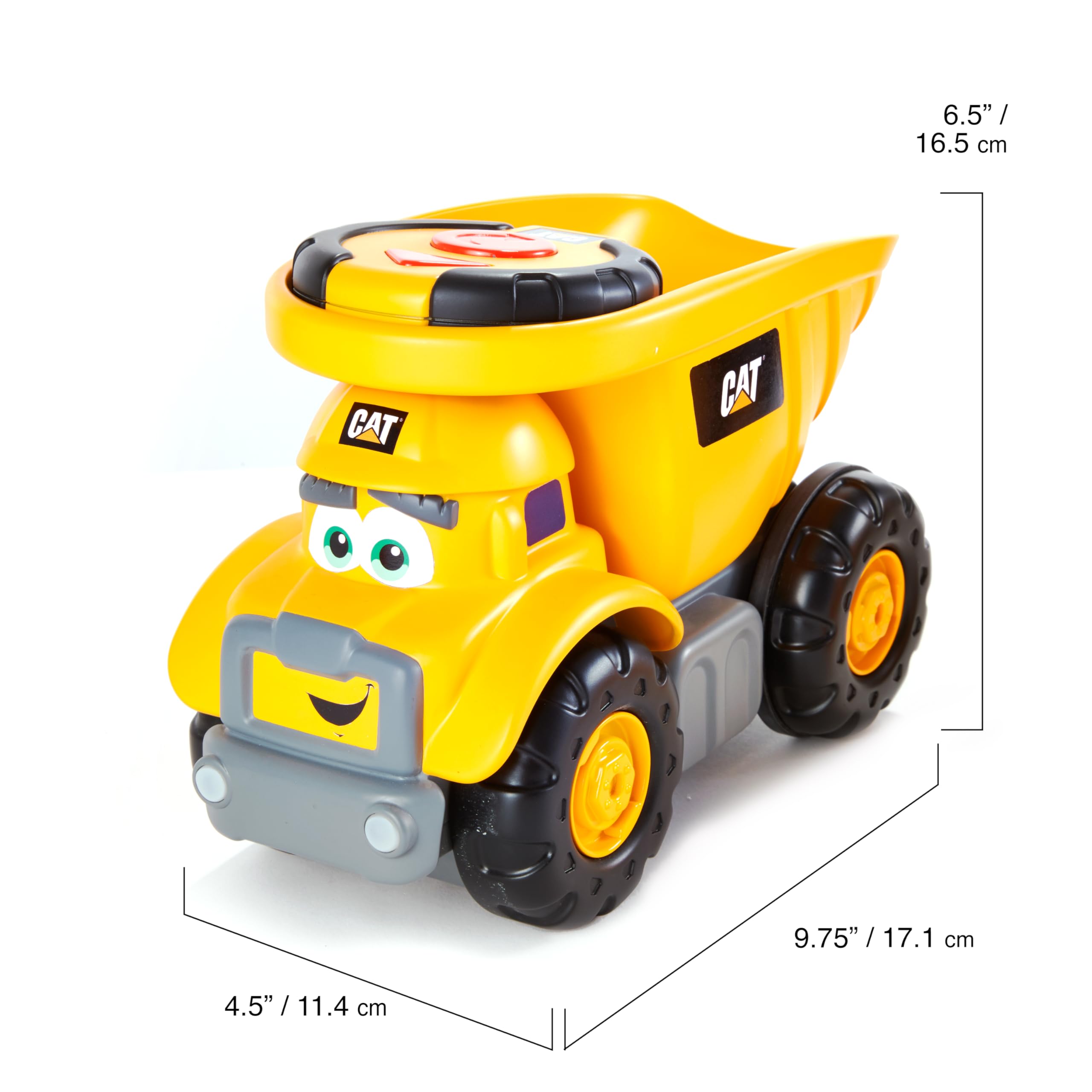 Foto 7 pulgar | Juguete De Construcción Cat Junior Crew Lil' Movers Rc Truck + Dump - Venta Internacional.