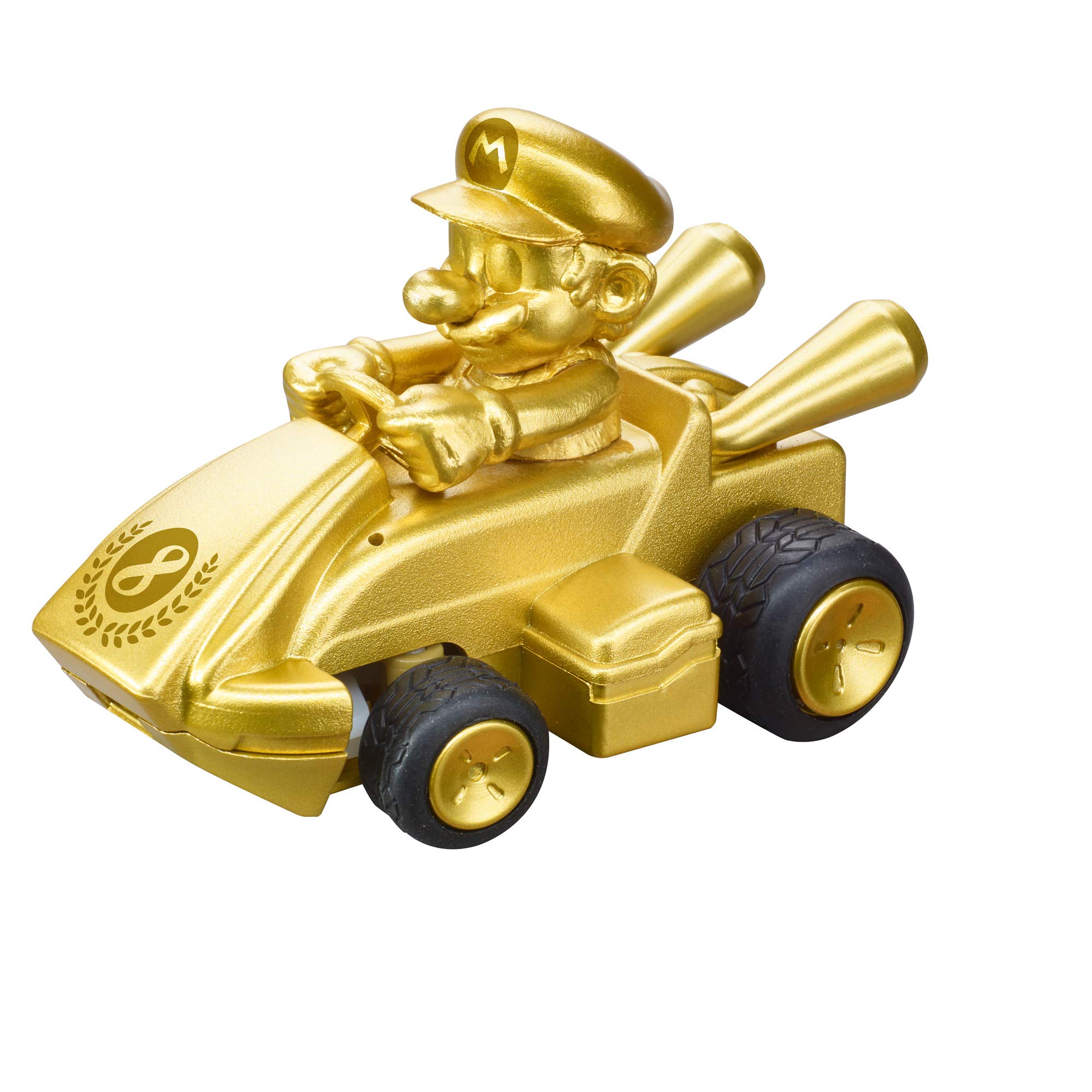 Foto 3 pulgar | Coche De Juguete Carrera Rc Nintendo Mario Kart 2.4 Ghz Gold Mario - Venta Internacional.