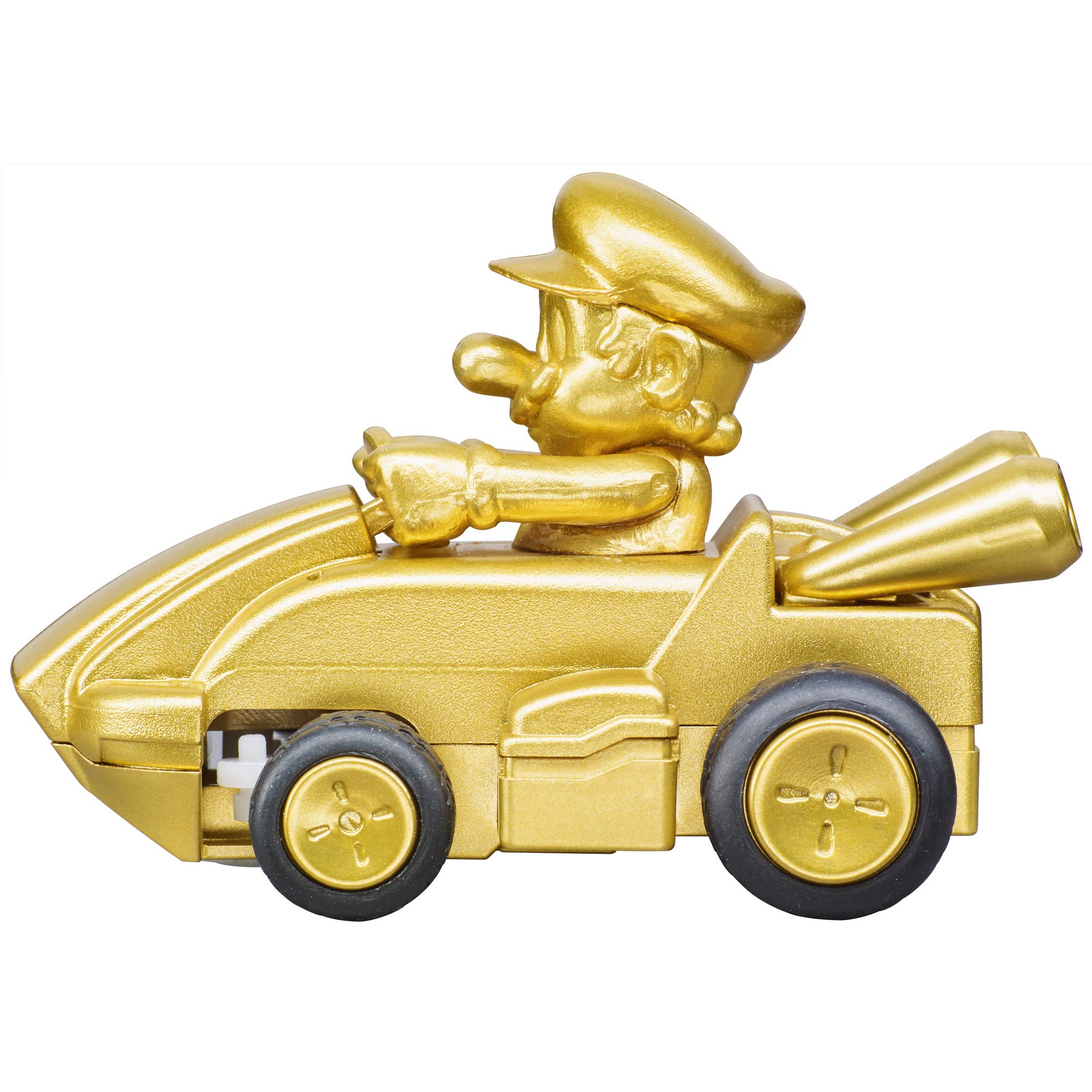 Foto 4 pulgar | Coche De Juguete Carrera Rc Nintendo Mario Kart 2.4 Ghz Gold Mario - Venta Internacional.