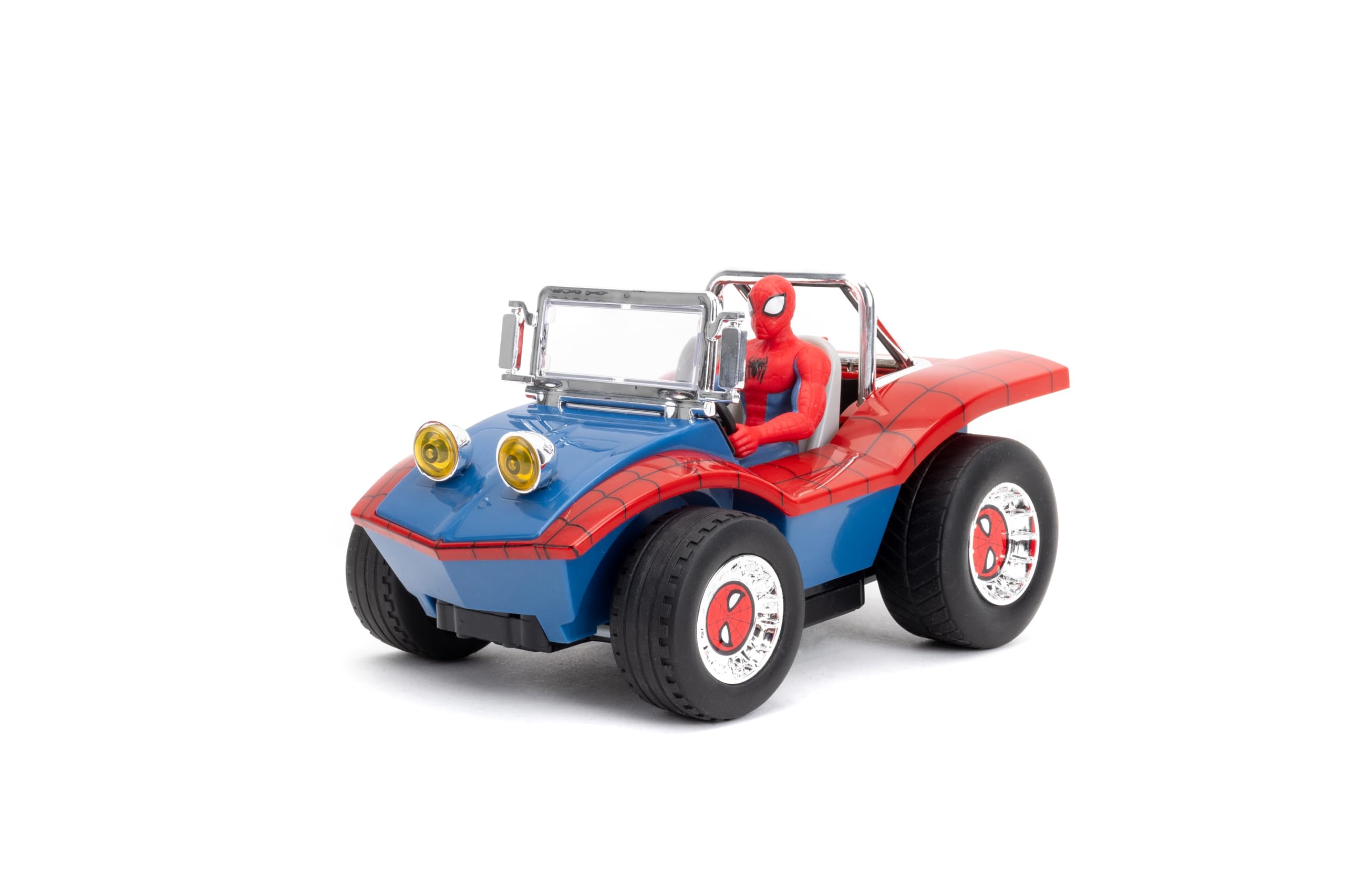 Foto 4 pulgar | Cochecito Rc Jada Toys Marvel Spider-man A Escala 1:24 A Partir De 6 Años - Venta Internacional.