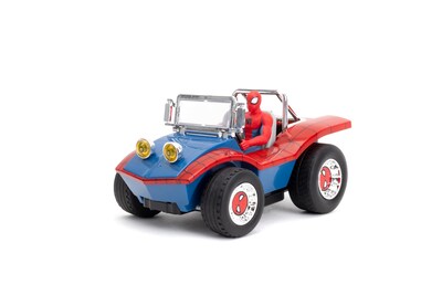 Foto 3 | Cochecito Rc Jada Toys Marvel Spider-man A Escala 1:24 A Partir De 6 Años - Venta Internacional.