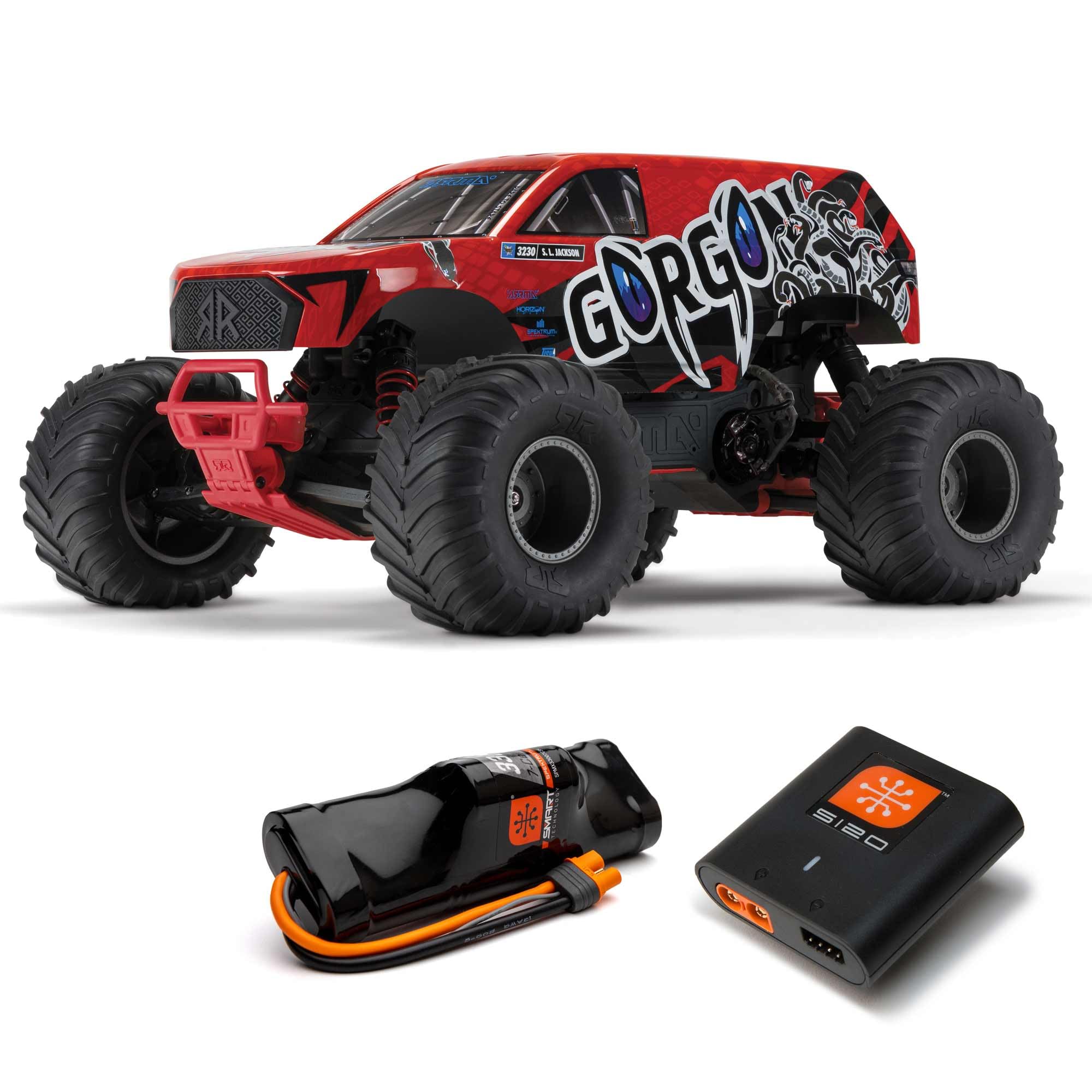 Foto 2 pulgar | Camión Rc Arrma Gorgon Con Tracción En 2 Ruedas Mt 1/10 Rtr Con Batería - Venta Internacional.