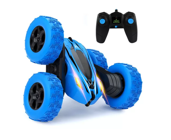 Carro Control Remoto Recargable Rotación de 360° para Niños