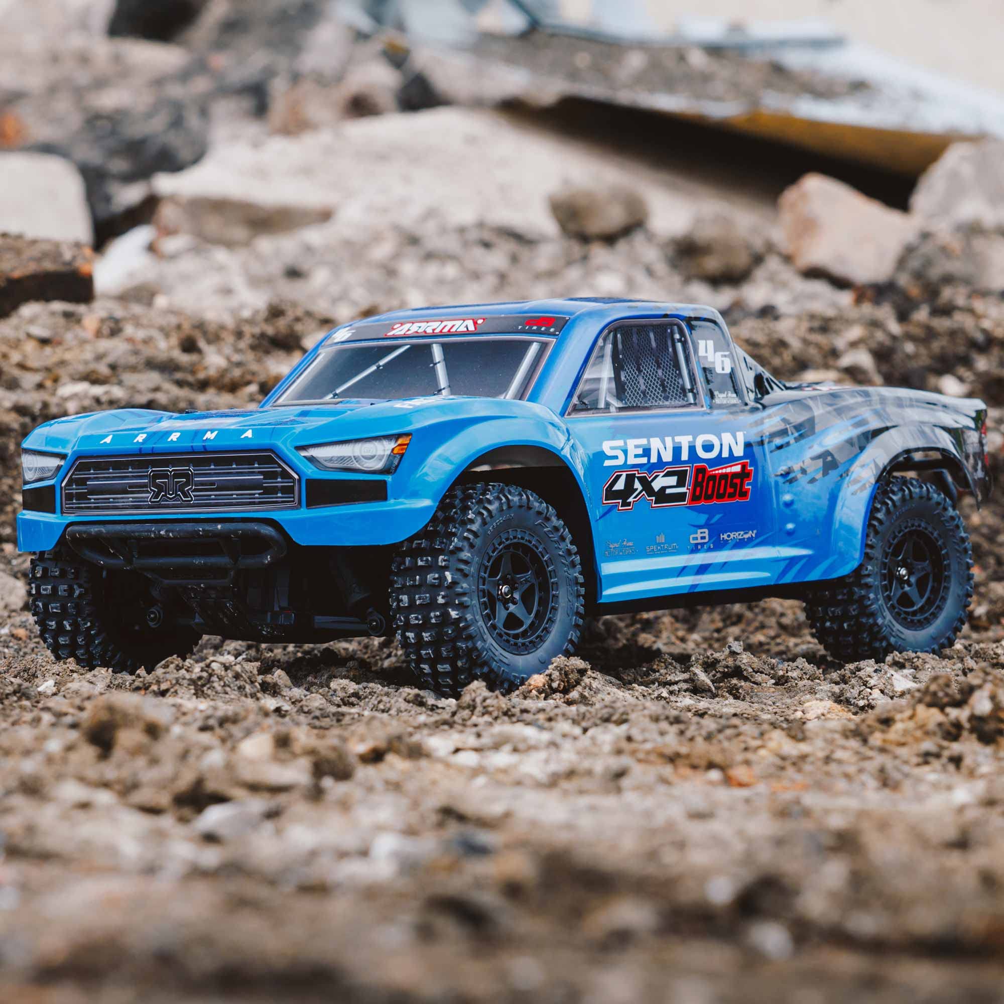 Foto 3 | Camión Rc Arrma Senton 4x2 Boost Mega 550 Brushed 1/10 Rtr - Venta Internacional.