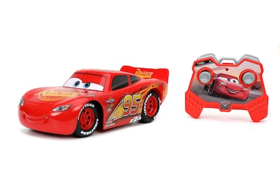 Foto 1 | Coche de Control Remoto Jada Toys Pixar Cars 1:24 Rayo McQueen - Venta Internacional