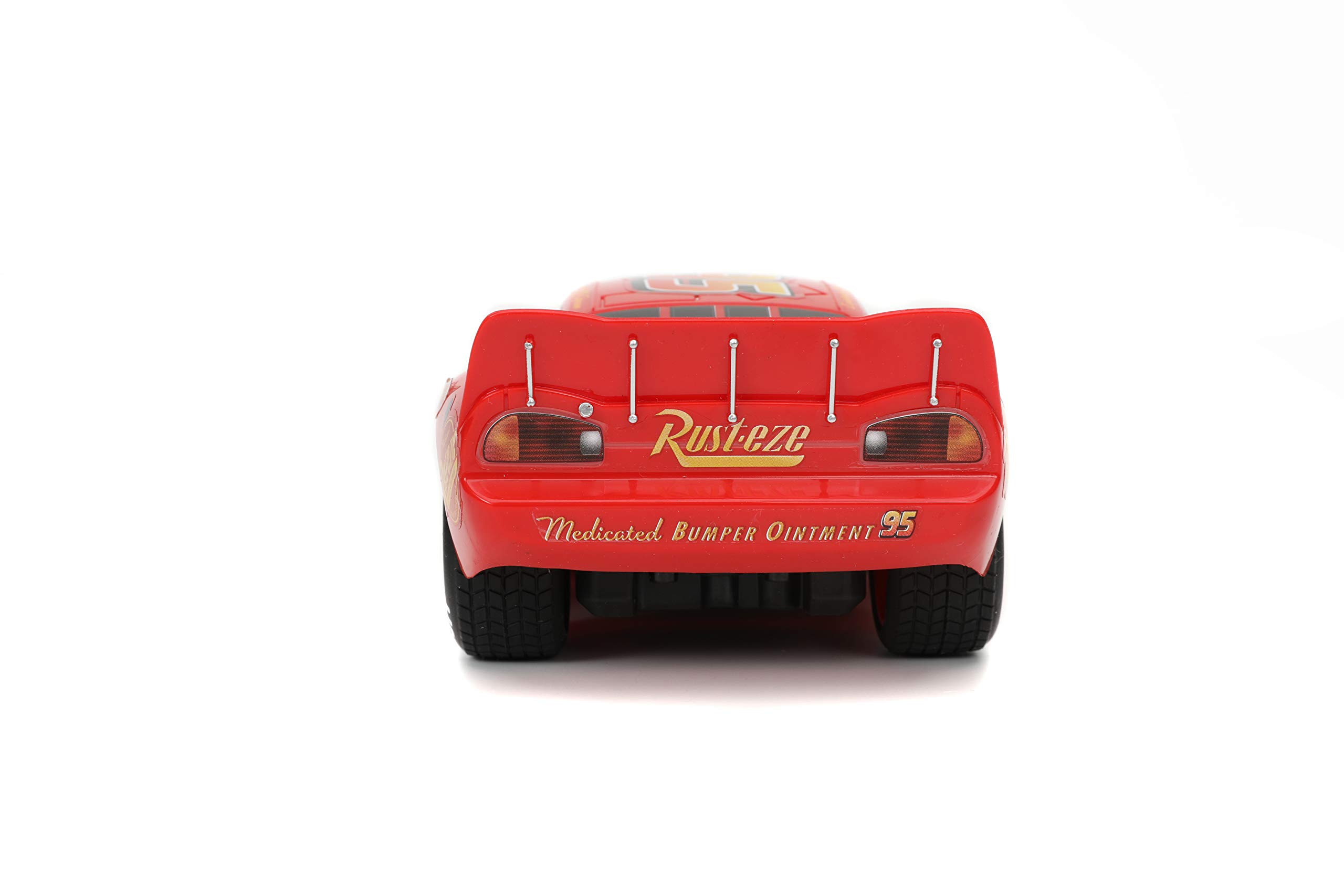 Foto 4 | Coche de Control Remoto Jada Toys Pixar Cars 1:24 Rayo McQueen - Venta Internacional