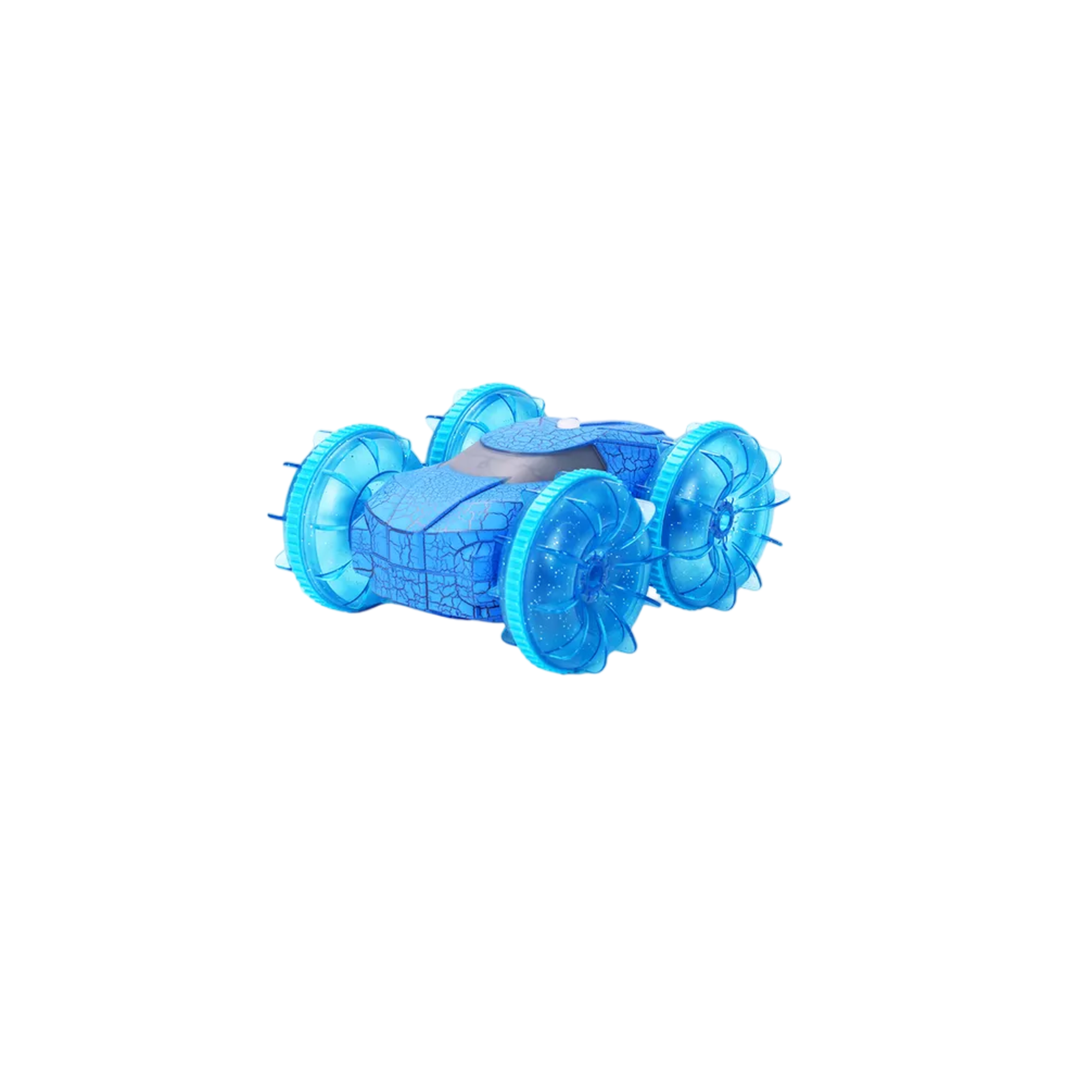 Carros Anfibio Lab.G de Control Remoto Double Side Flip con Luz Azul