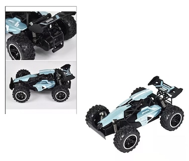 Foto 3 | Vehículo a Control Remoto Impermeable de Alta Velocidad 1/18 Azul