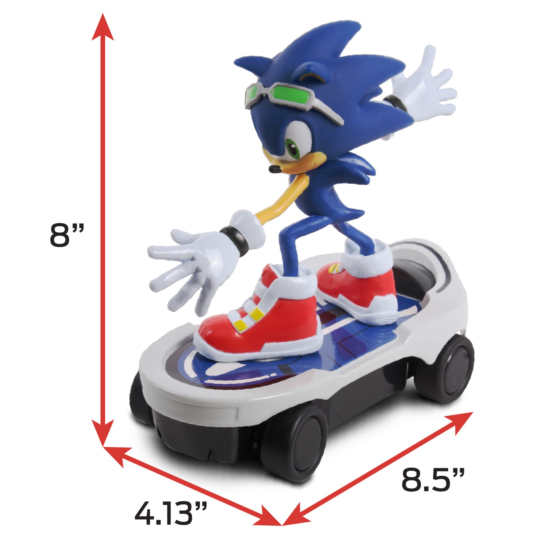 Foto 3 pulgar | Mando A Distancia Sonic Free Rider R/c De Nkok Para Niños A Partir De 6 Años - Venta Internacional.