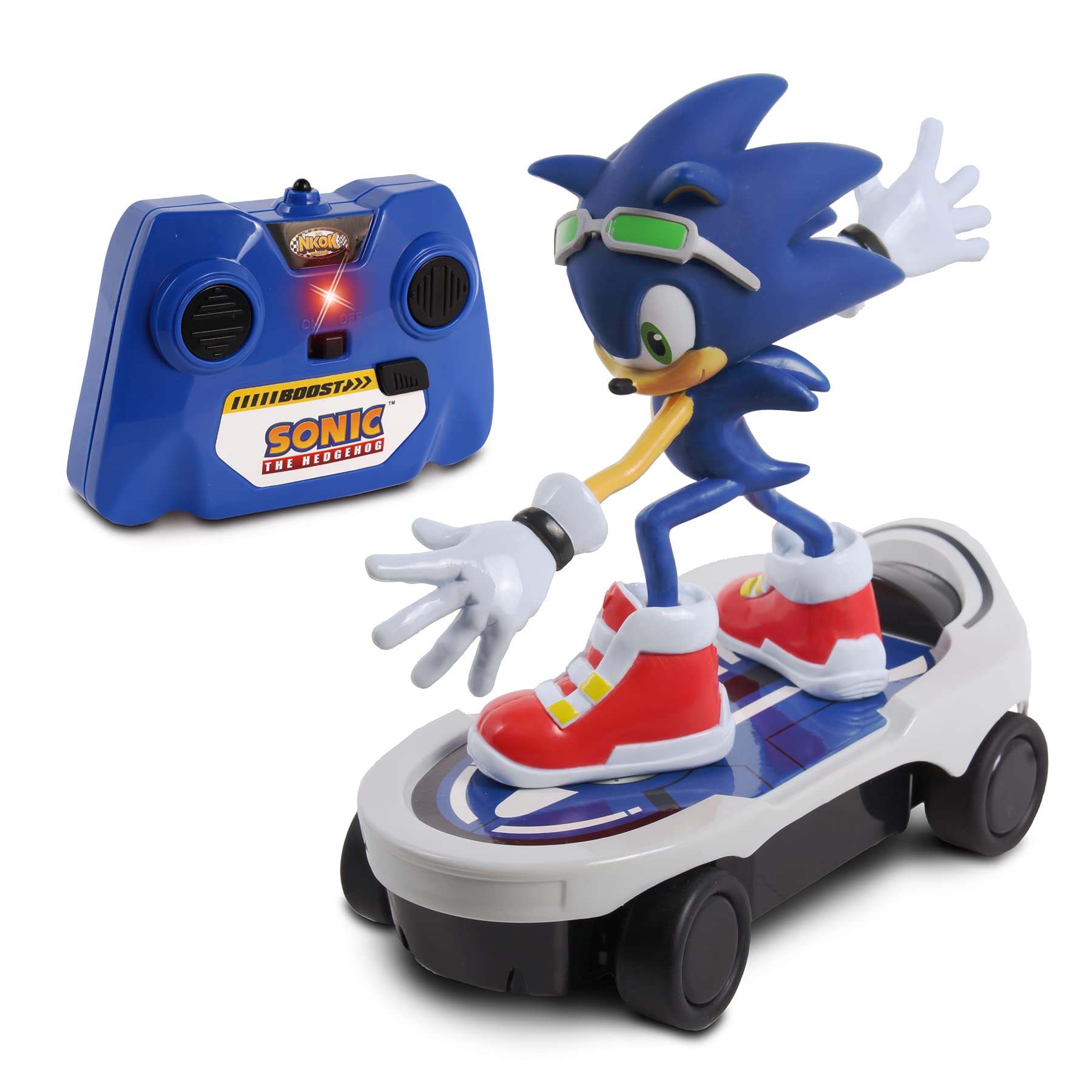 Foto 4 pulgar | Mando A Distancia Sonic Free Rider R/c De Nkok Para Niños A Partir De 6 Años - Venta Internacional.