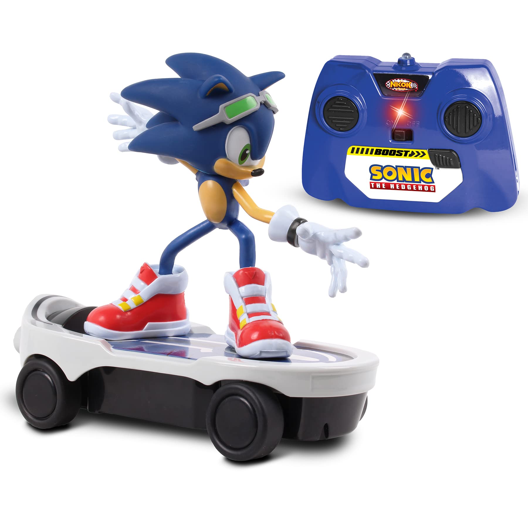 Foto 8 pulgar | Mando A Distancia Sonic Free Rider R/c De Nkok Para Niños A Partir De 6 Años - Venta Internacional.