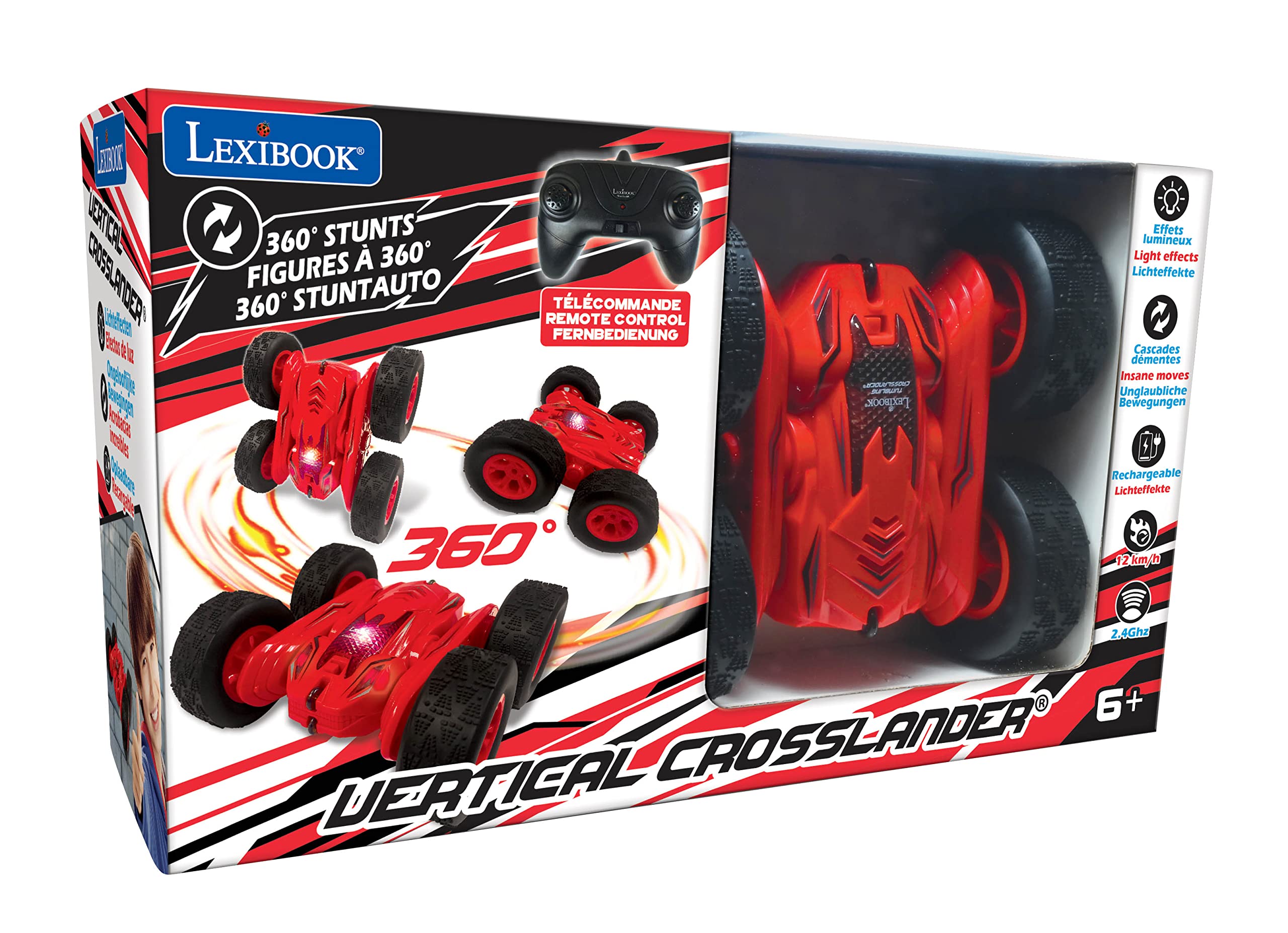 Foto 6 pulgar | Vehículo a Control Remoto Lexibook Vertical Crosslander Rc55 - Venta Internacional