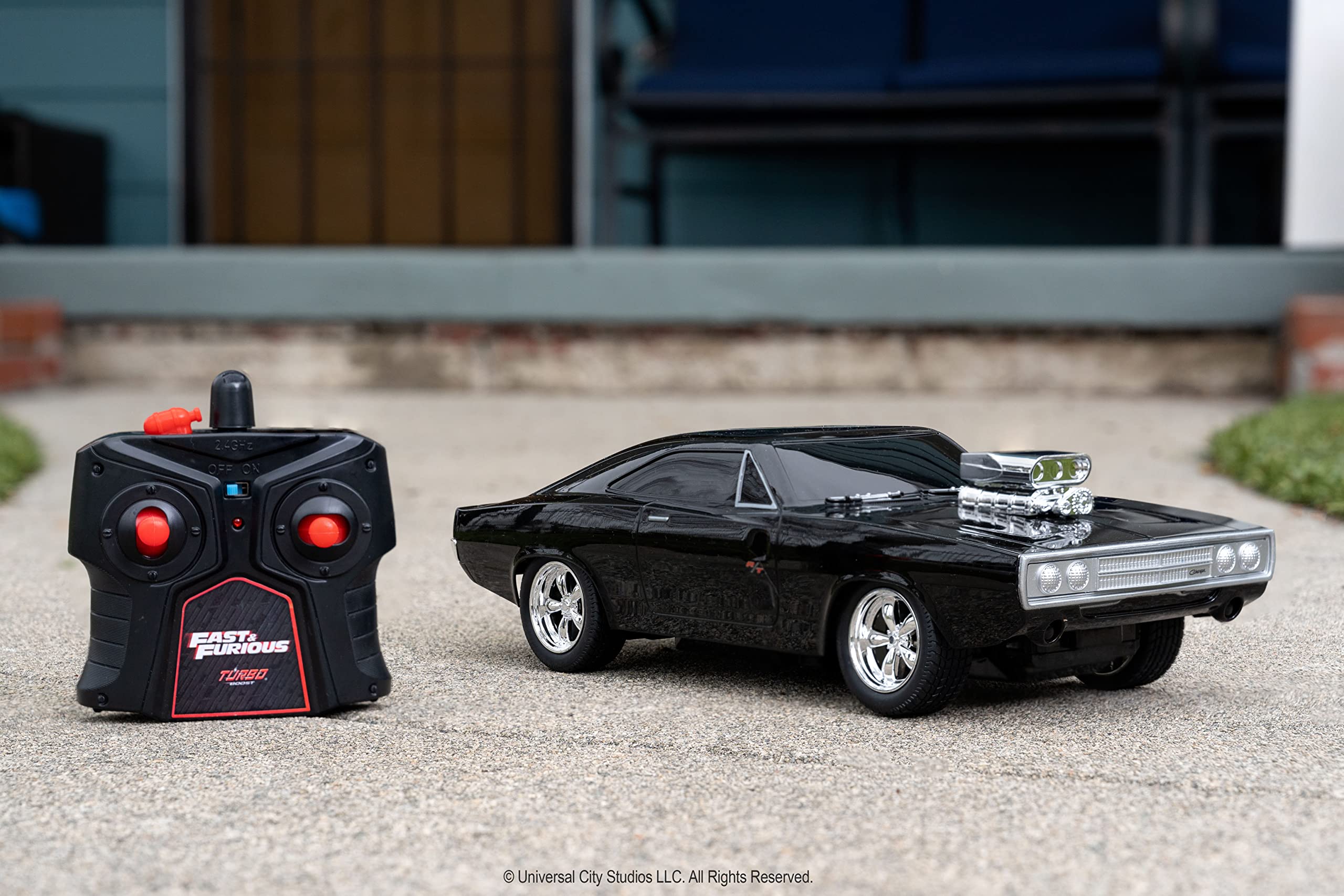 Foto 3 pulgar | Coche A Control Remoto Jada Toys Fast & Furious 1970 Dodge Charger Rt - Venta Internacional.