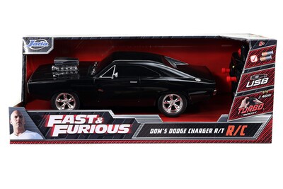 Foto 7 | Coche A Control Remoto Jada Toys Fast & Furious 1970 Dodge Charger Rt - Venta Internacional.