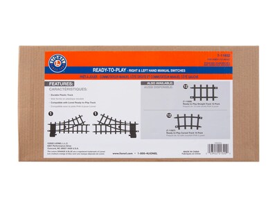 Foto 4 | Track Pack Lionel Listo Para Jugar Con La Mano Izquierda Y La Mano Derecha - Venta Internacional.