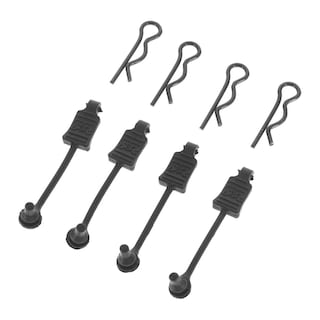 Foto 1 | Body Clip Retainer Arrma Escala 1/8 Negro (4) - Venta Internacional