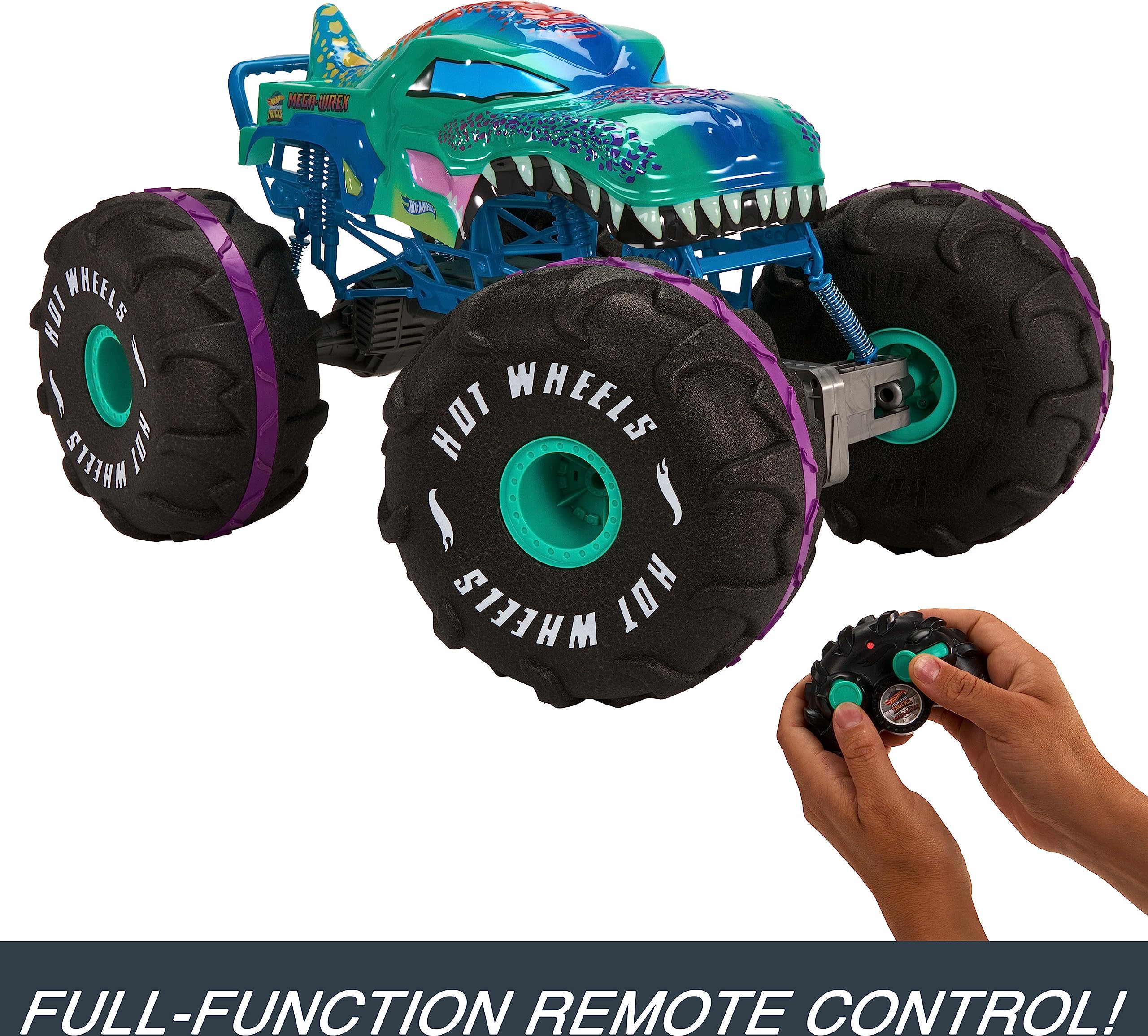 Foto 5 pulgar | Camión De Juguete Con Control Remoto Hot Wheels Rc Monster Trucks - Venta Internacional.
