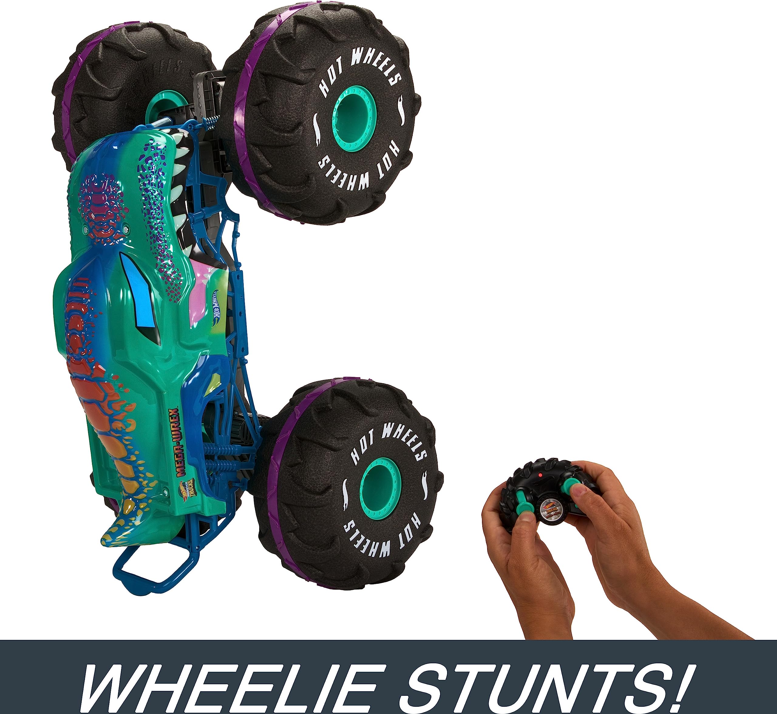 Foto 6 pulgar | Camión De Juguete Con Control Remoto Hot Wheels Rc Monster Trucks - Venta Internacional.