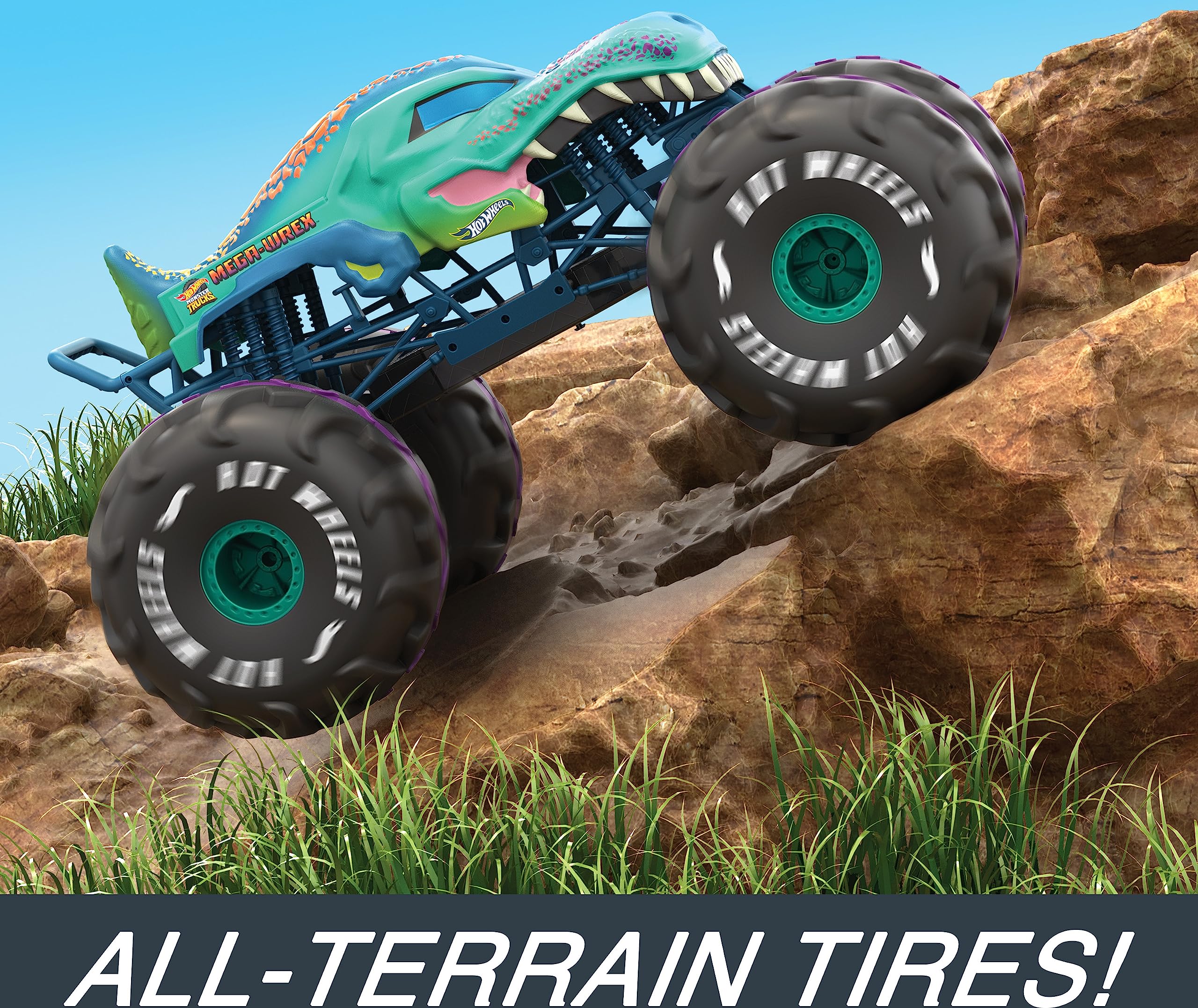 Foto 7 pulgar | Camión De Juguete Con Control Remoto Hot Wheels Rc Monster Trucks - Venta Internacional.