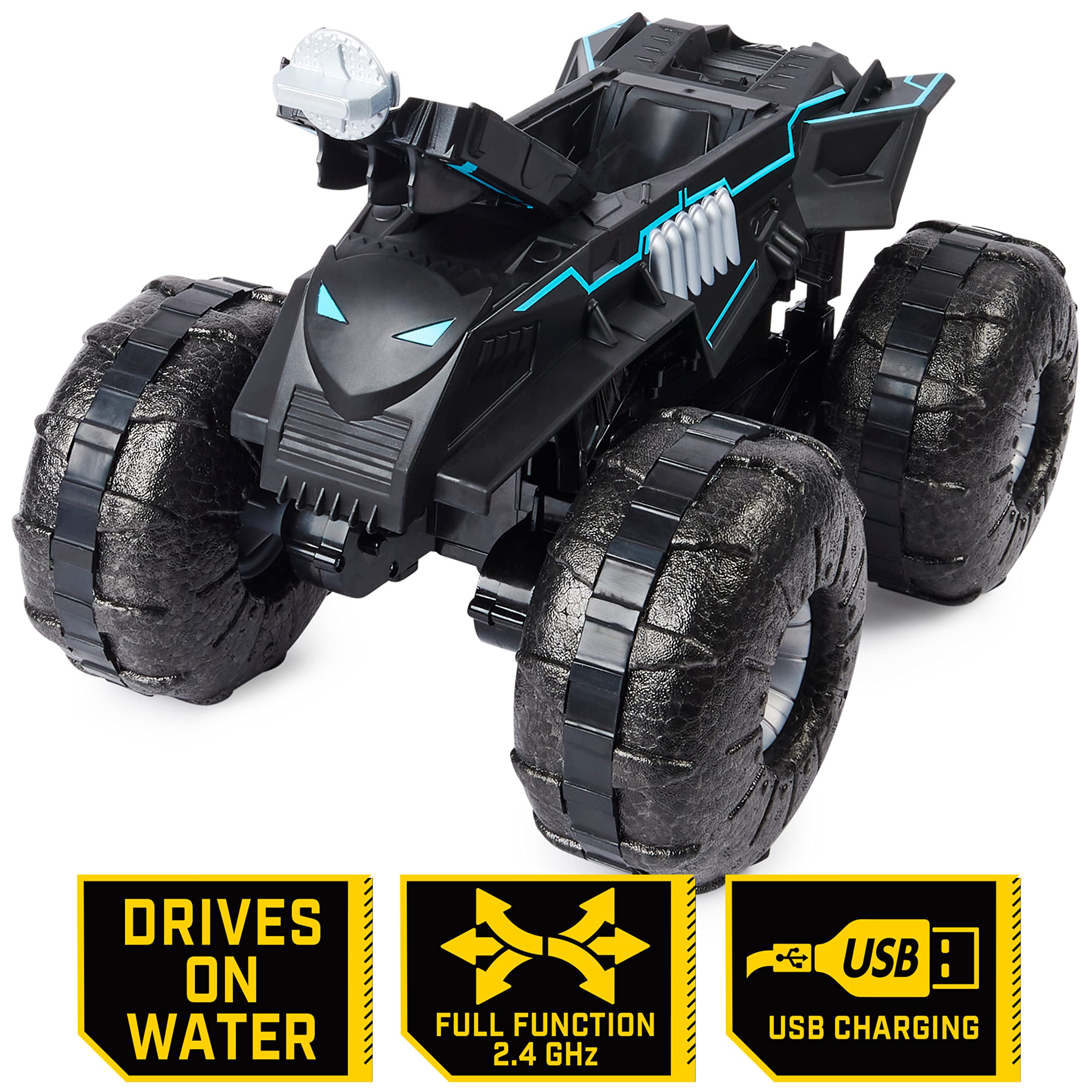 Foto 5 pulgar | Vehículo De Control Remoto Dc Batman All-terrain Batmobile - Venta Internacional.