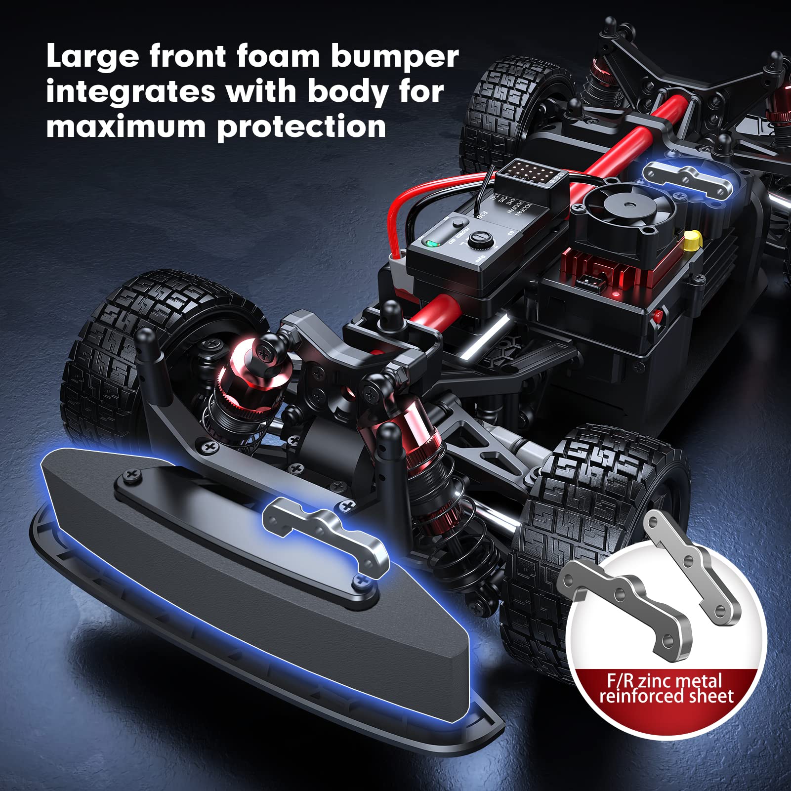 Foto 5 pulgar | Rc Drift Car Hyper Go 14301 1/14 Rtr Sin Escobillas Con Giroscopio A 62 Km/h - Venta Internacional.