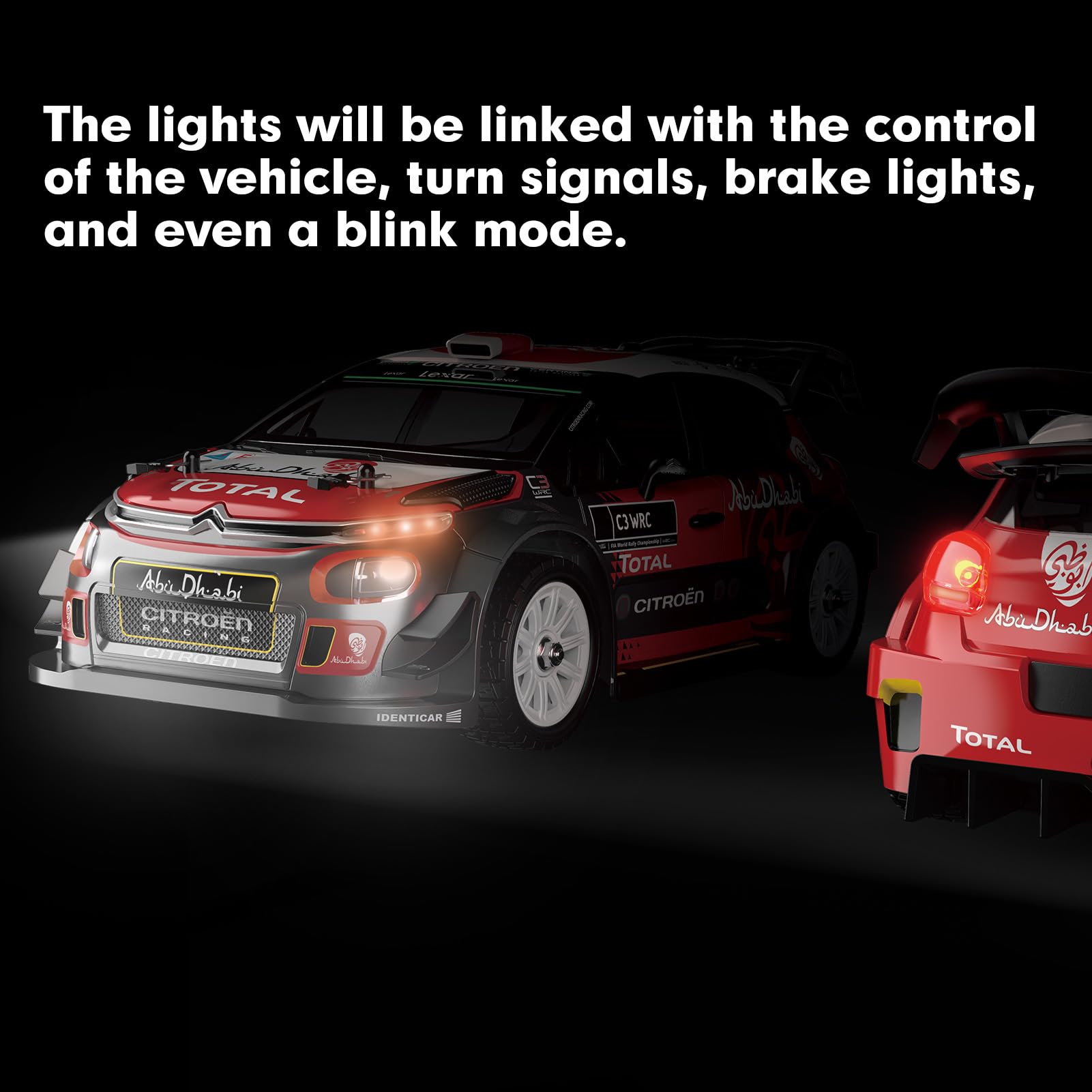 Foto 5 | Coche Rc Mjx 14303 1/14 Citroen C3 Rápido Sin Escobillas Para Adultos - Venta Internacional.