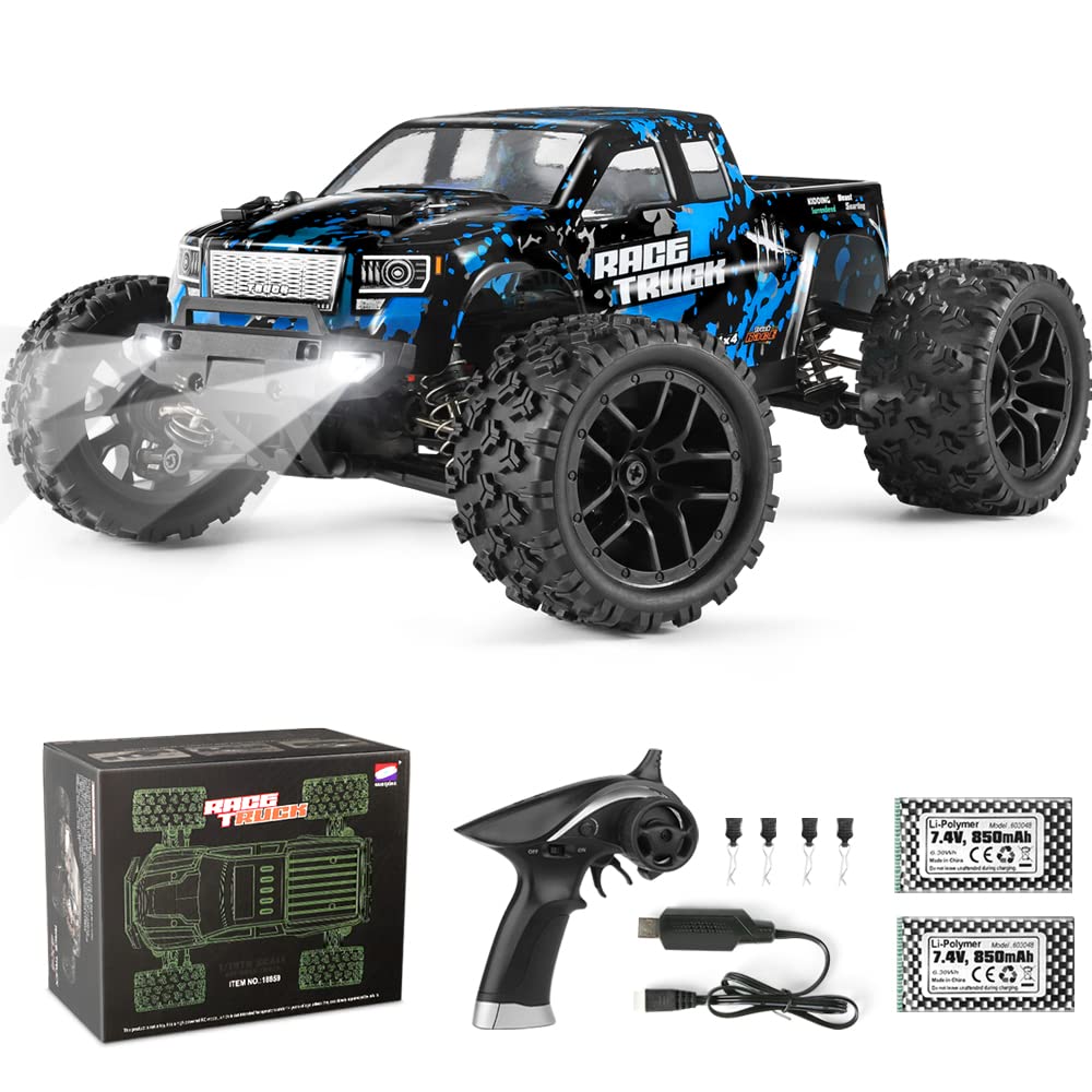 Coche RC Haiboxing a Escala 1/18 4wd Todoterreno Monster Truck RTR - Venta Internacional