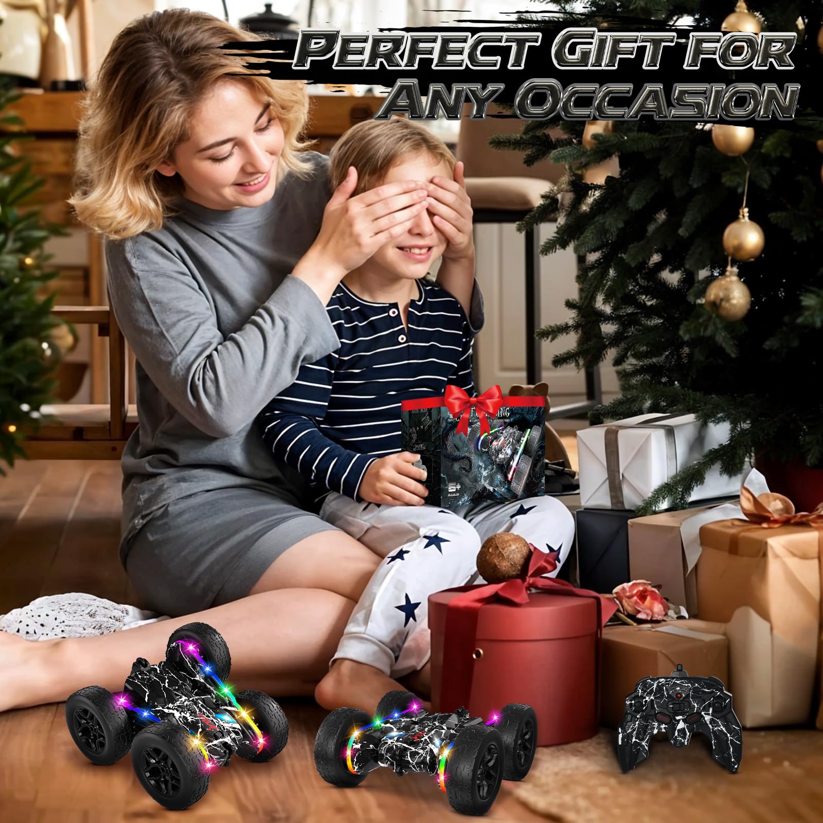 Foto 8 pulgar | Coches De Control Remoto Terucle Rc Para Niños De 5 A 7 Años Con Luces - Venta Internacional.
