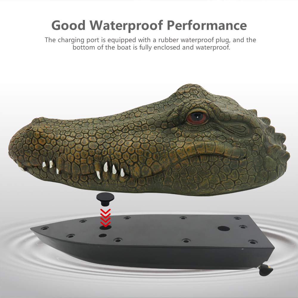 Foto 6 | Control Remoto Rc Boat Goolrc Flytec V002 2.4g Con Cocodrilo - Venta Internacional.