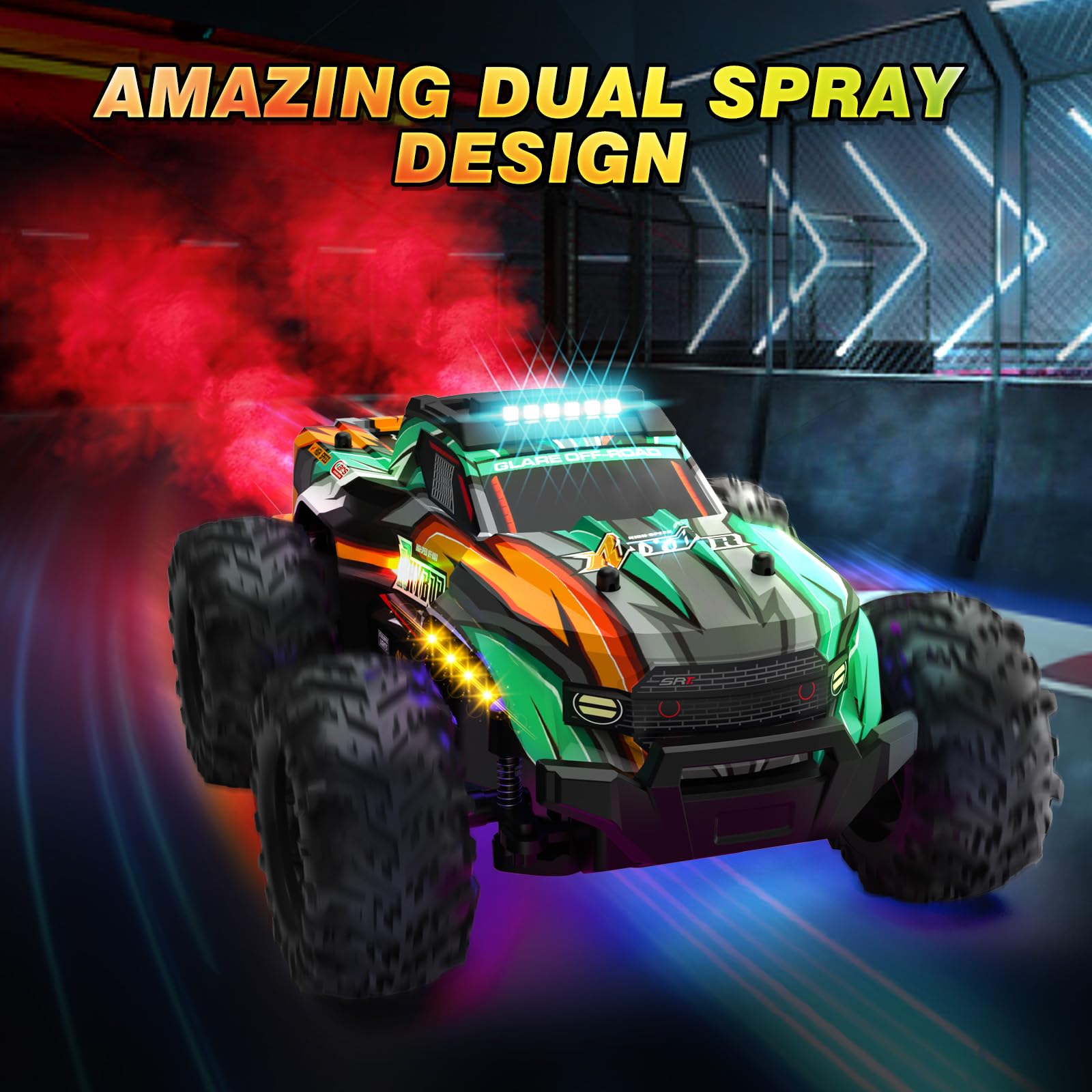 Foto 2 | Coche A Control Remoto Bluejay 1:16 Todo Terreno Rc Con Led - Venta Internacional.