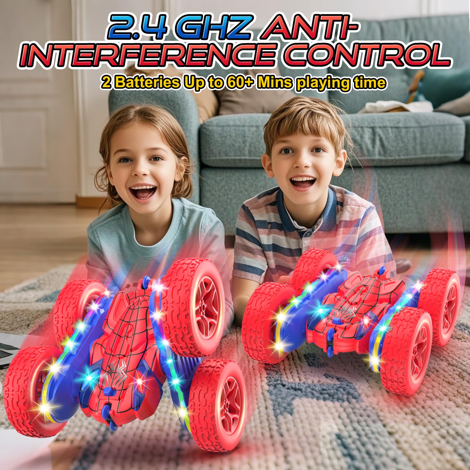 Foto 3 pulgar | Coche De Control Remoto Terucle Spider Rc Cars Para Niños (rojo) - Venta Internacional.