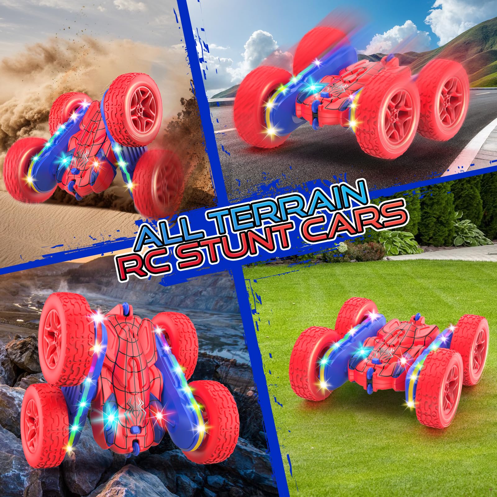 Foto 6 pulgar | Coche De Control Remoto Terucle Spider Rc Cars Para Niños (rojo) - Venta Internacional.