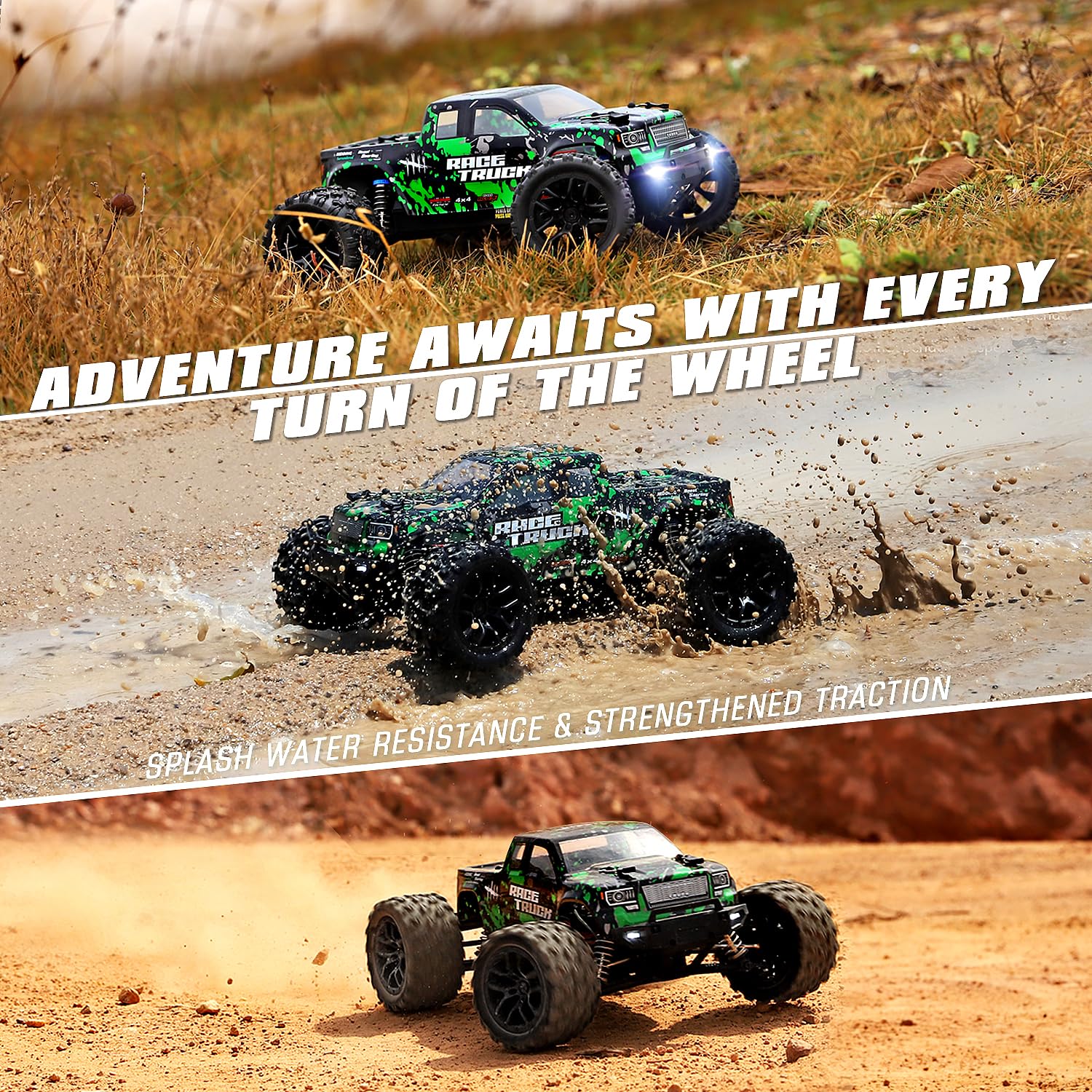 Foto 4 pulgar | Coche Rc Haiboxing A Escala 1:18 Todo Terreno 36 Kph 4wd 18859 - Venta Internacional.