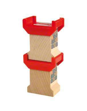 Foto 8 pulgar | Juego De Rieles De Madera Brio World 33254 Super Supports, 2 Unidades - Venta Internacional.
