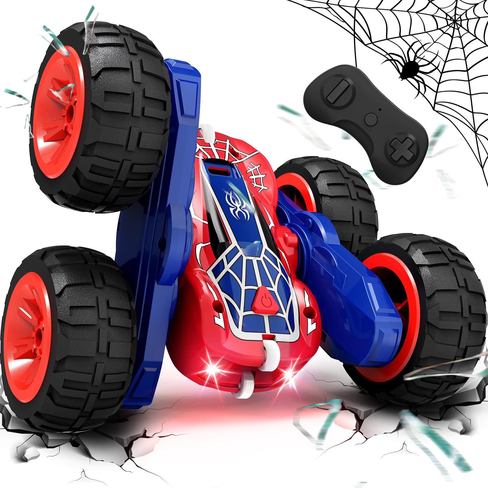 Coche Tecnock Spider 4wd Con Control Remoto Para Niños Con Carga Tipo C - Venta Internacional.