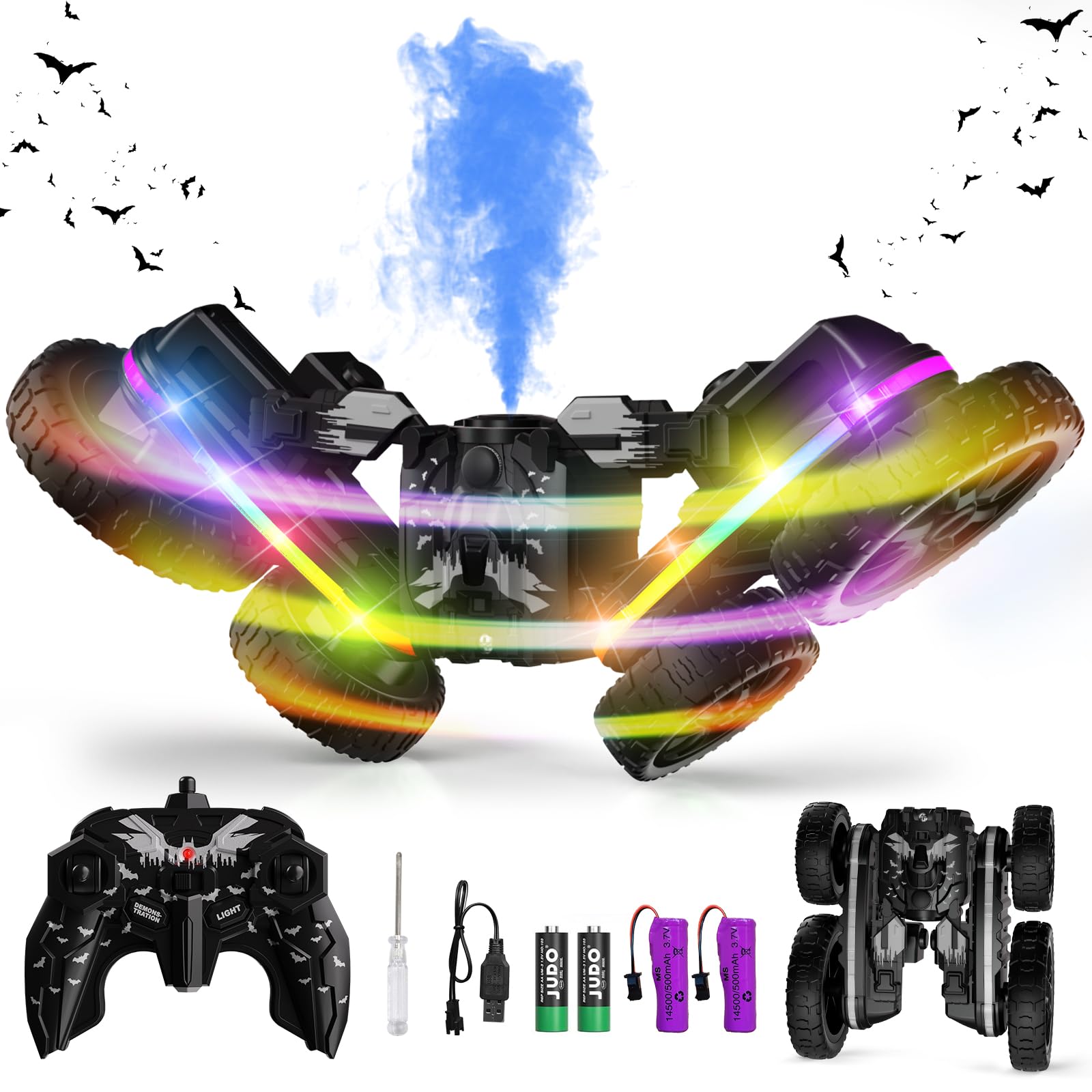 Foto 2 pulgar | Auto Terucle 4wd Con Control Remoto Y Rotación De 360° Con Rociador Para Niños De 4 A 13 Años - Venta Internacional.