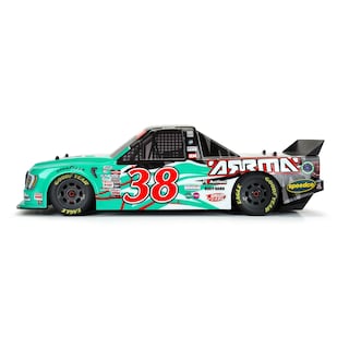 Foto 3 | Carro Rc Arrma 2023 Le No.38 F150 Nascar Trek Body Teal Infractn 6s - Venta Internacional.