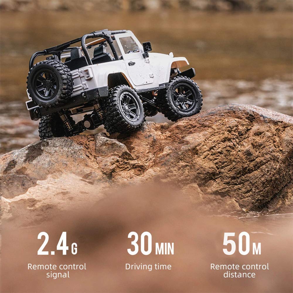 Foto 5 pulgar | Coche De Control Remoto Rc Crawler Goolrc F1 A Escala 1:14 De 2,4 Ghz - Venta Internacional.
