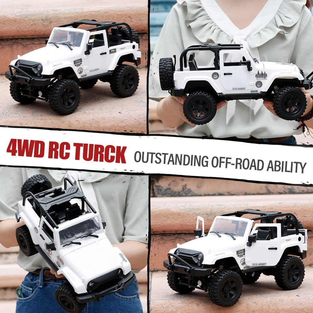 Foto 6 pulgar | Coche De Control Remoto Rc Crawler Goolrc F1 A Escala 1:14 De 2,4 Ghz - Venta Internacional.