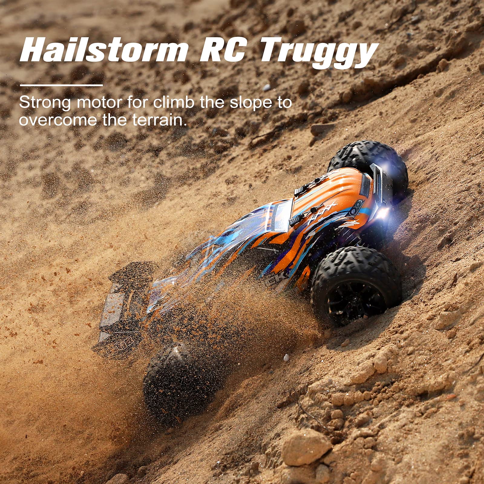 Foto 3 pulgar | Coche Rc Haiboxing A Escala 1:18 4wd 36 Km/h Resistente Al Agua Con 2 Baterías - Venta Internacional.