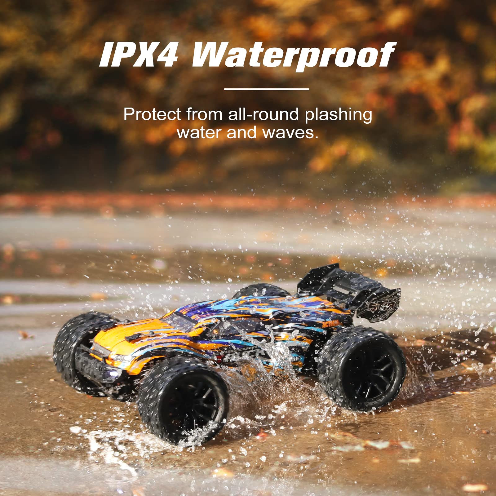 Foto 4 pulgar | Coche Rc Haiboxing A Escala 1:18 4wd 36 Km/h Resistente Al Agua Con 2 Baterías - Venta Internacional.