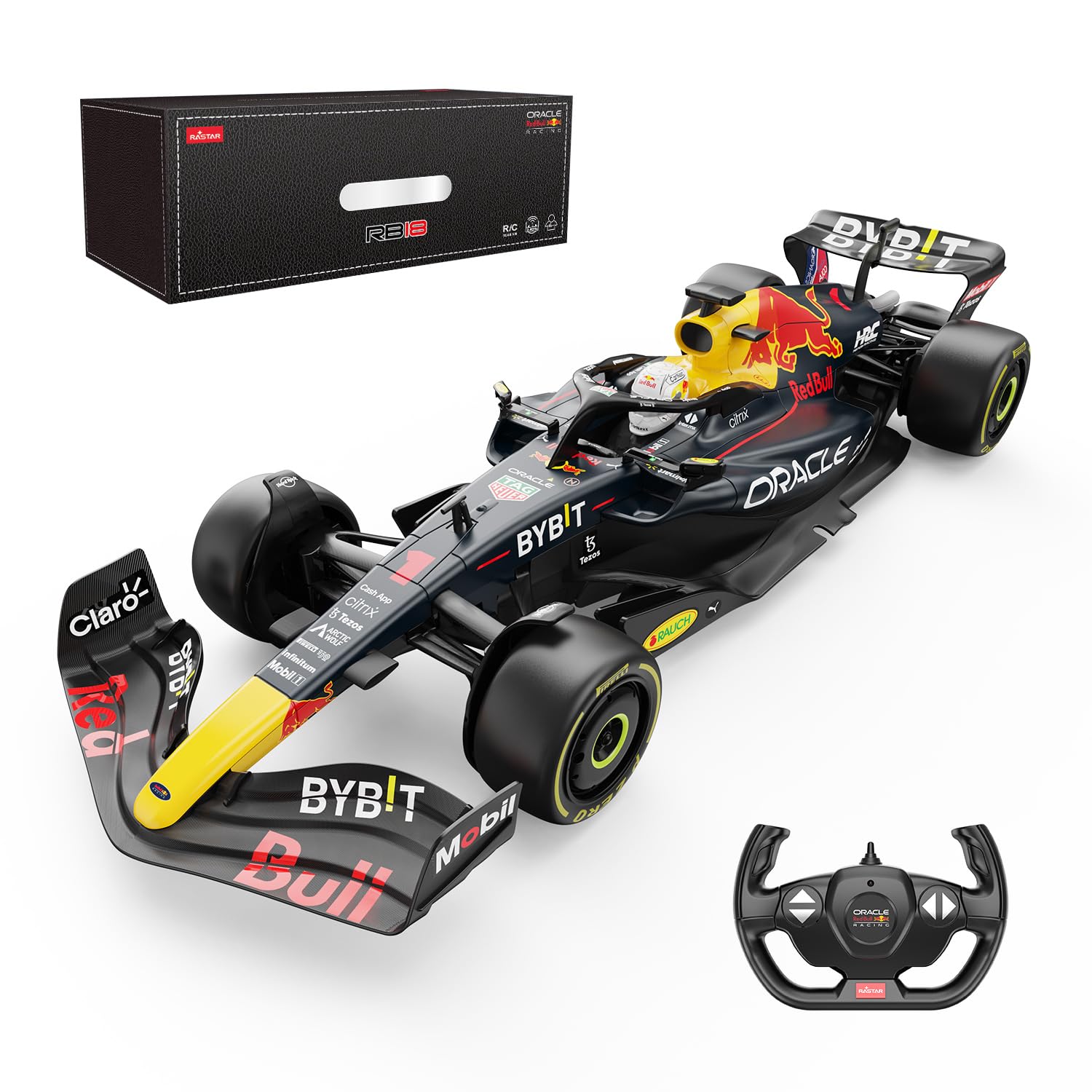 Foto 2 pulgar | Coche A Control Remoto Rastar 1/12 Red Bull Racing F1 Rb18 - Venta Internacional.