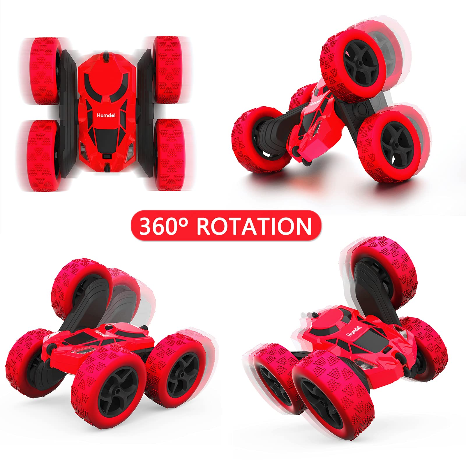 Foto 4 pulgar | Coche De Control Remoto Hamdol De Doble Cara, 360°, 4wd Rc, 6-12 Años - Venta Internacional.